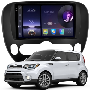 MULTIMÍDIA ADAK <BR> 2RAM 64GB QLED 9'' <BR> SOUL 2015 A 2021