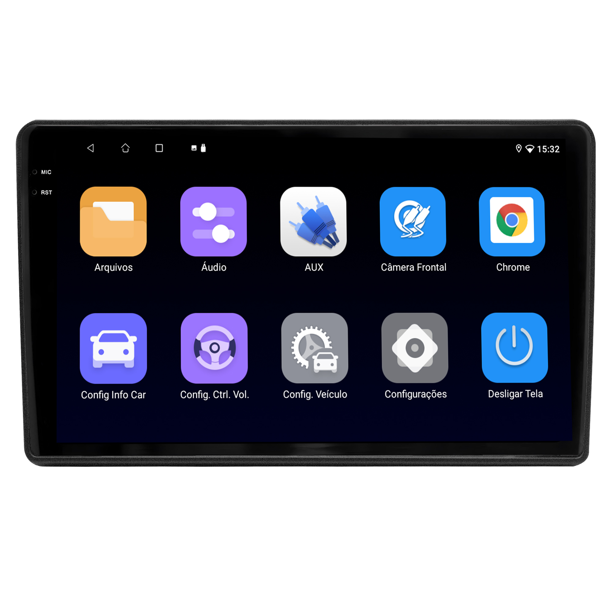 MULTIMÍDIA ADAK <BR> 2RAM 64GB QLED 9'' <BR> BOXER 2018 A 2024 - Imagem 4