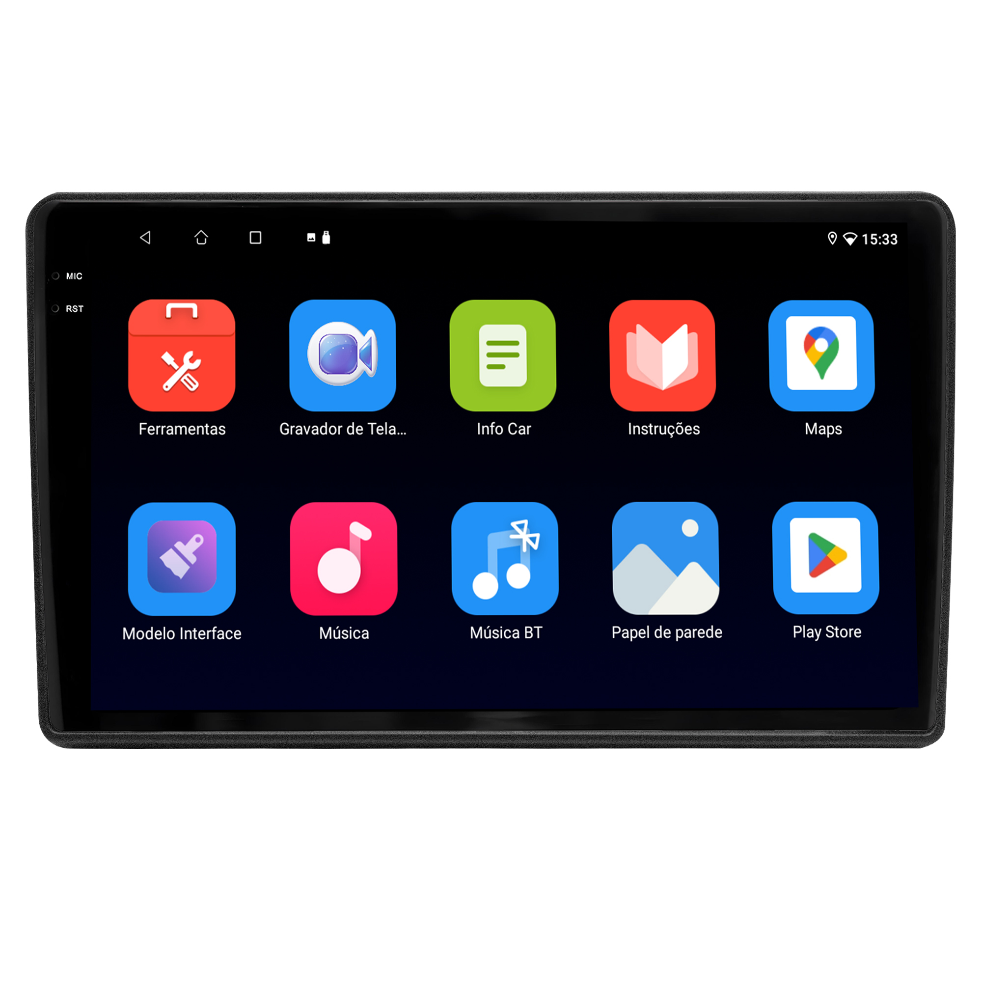 MULTIMÍDIA ADAK <BR> 2RAM 64GB QLED 9'' <BR> BOXER 2018 A 2024 - Imagem 5