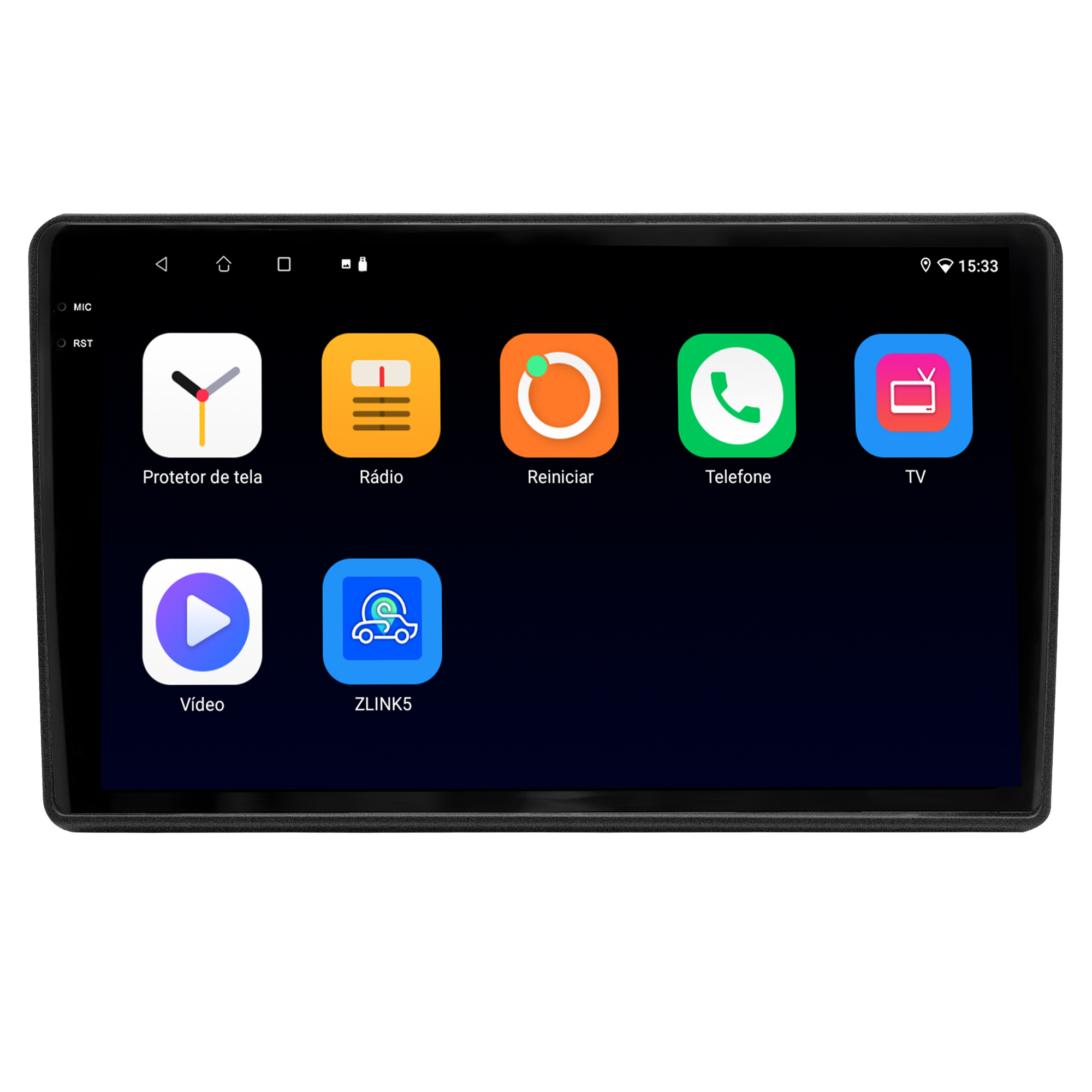 MULTIMÍDIA ADAK <BR> 2RAM 64GB QLED 9'' <BR> BOXER 2018 A 2024 - Imagem 6
