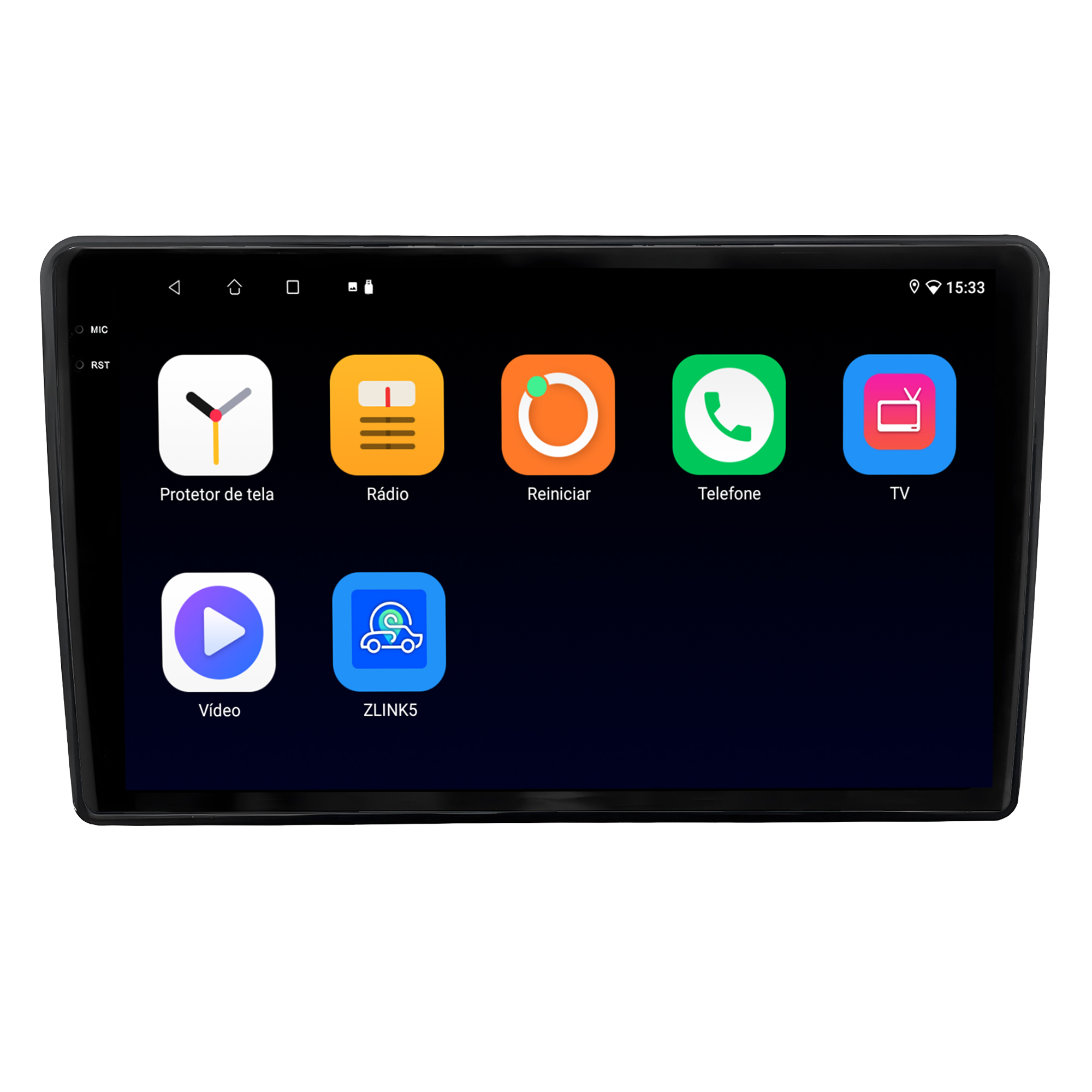 MULTIMÍDIA<BR>SOAUDIO S LINE <BR> 2RAM 64GB QLED 9"<BR> TORO 2022 ACIMA - Imagem 6