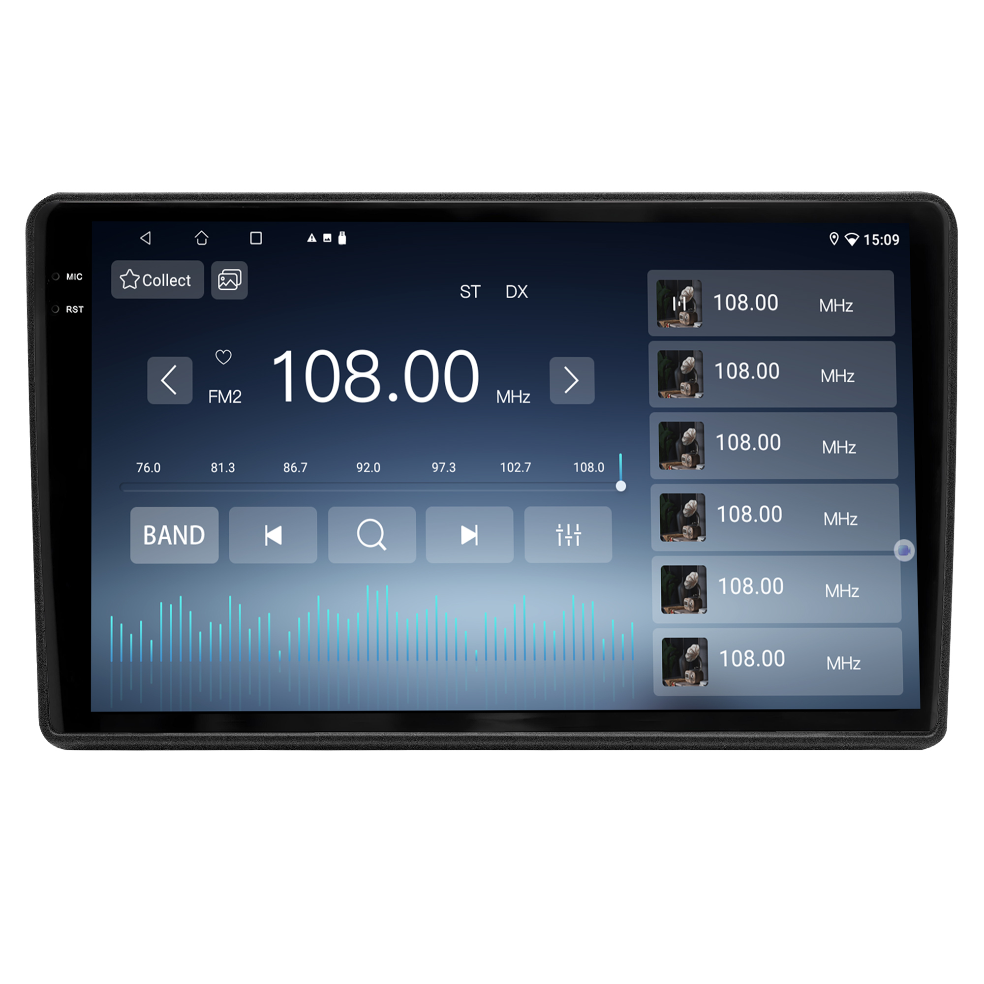 MULTIMÍDIA ADAK <BR> 2RAM 64GB QLED 9'' <BR> BOXER 2018 A 2024 - Imagem 8