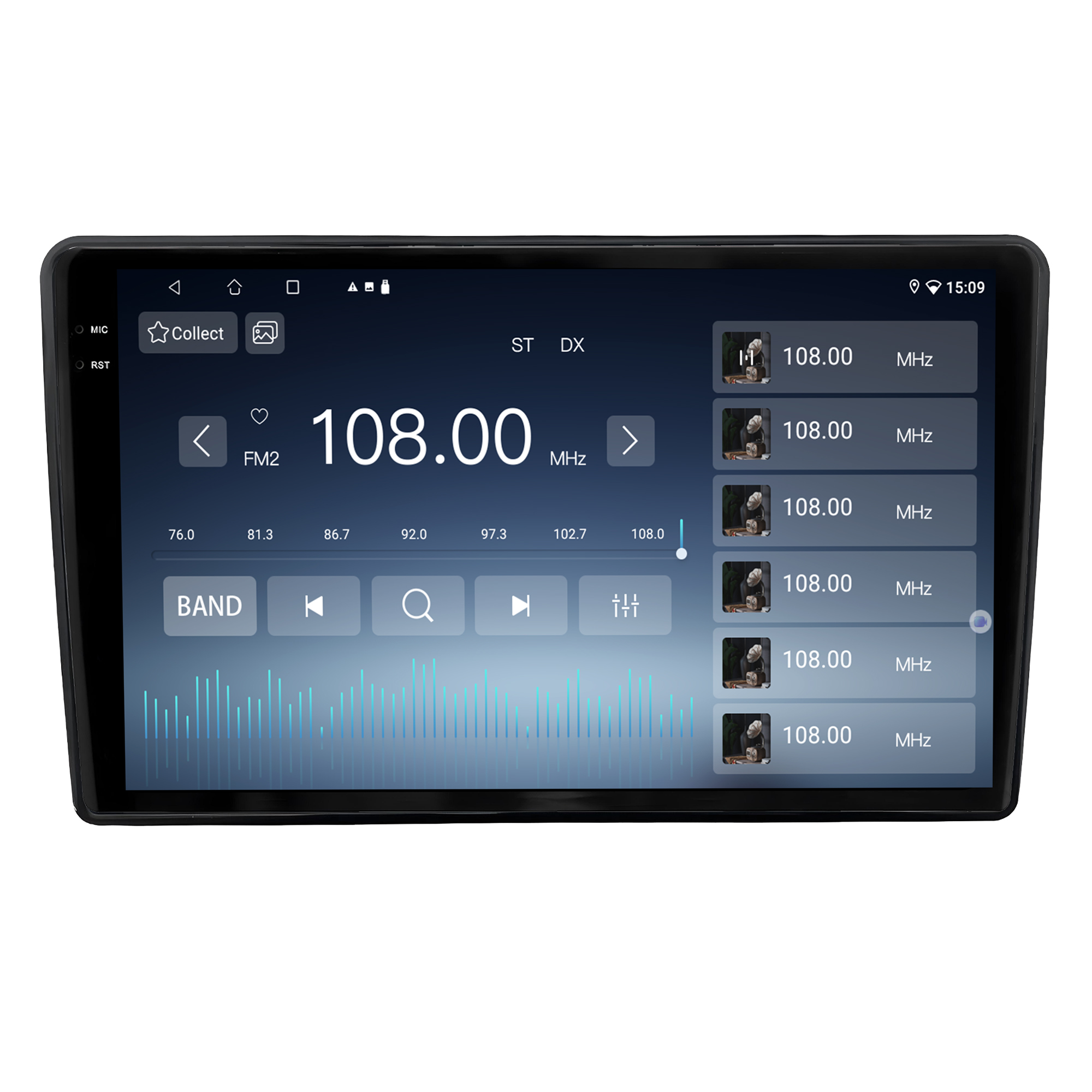 MULTIMÍDIA<BR>SOAUDIO S LINE <BR> 2RAM 64GB QLED 9"<BR> TORO 2022 ACIMA - Imagem 8