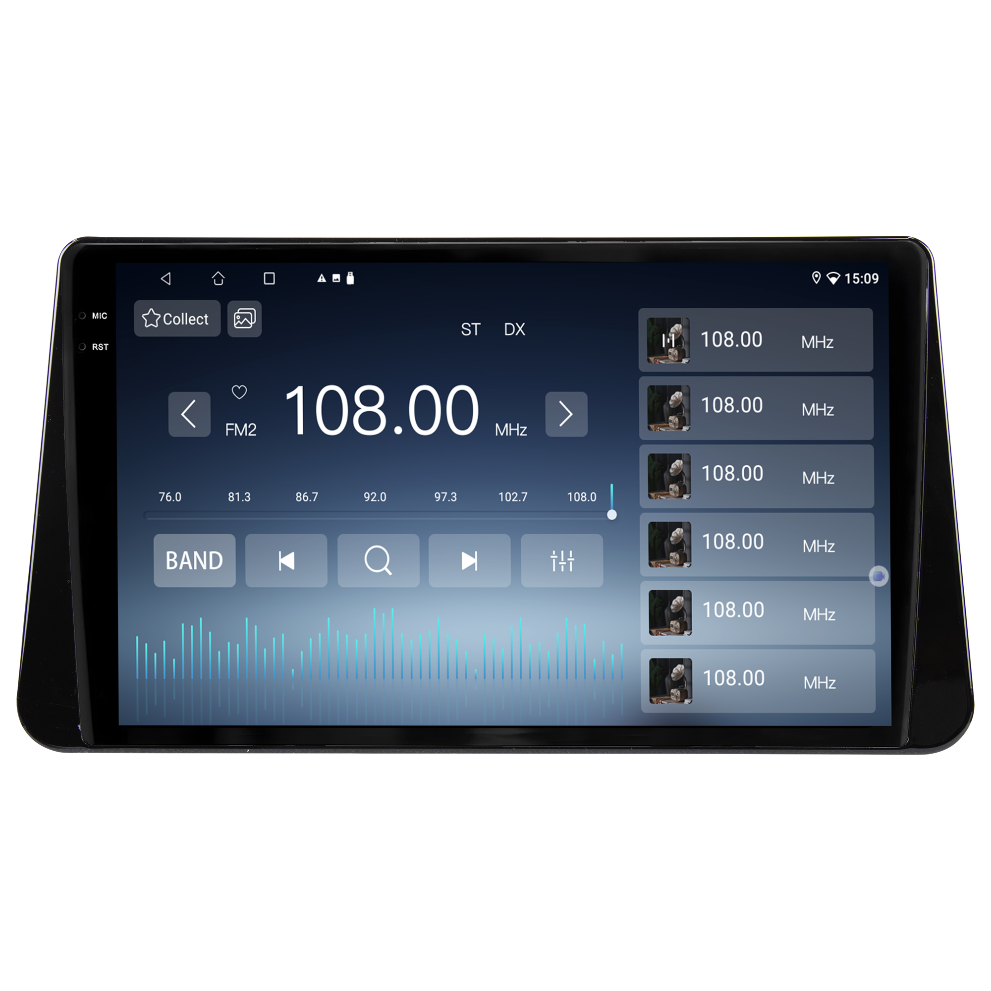 MULTIMÍDIA ADAK <BR> 2RAM 64GB QLED 9" <BR> VERSA 2021 ACIMA - Imagem 8