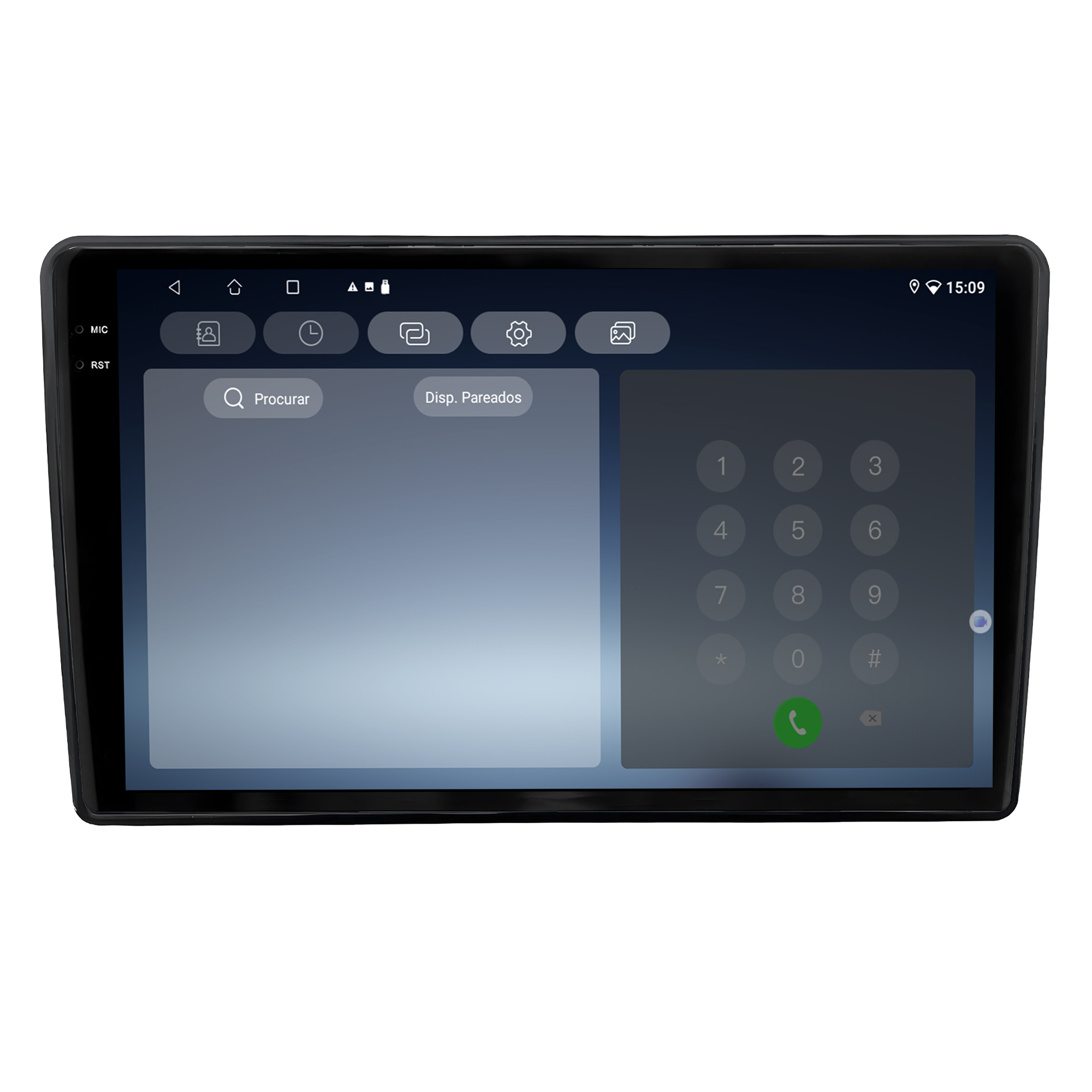 MULTIMÍDIA<BR>SOAUDIO S LINE <BR> 2RAM 64GB QLED 9"<BR> TORO 2022 ACIMA - Imagem 9
