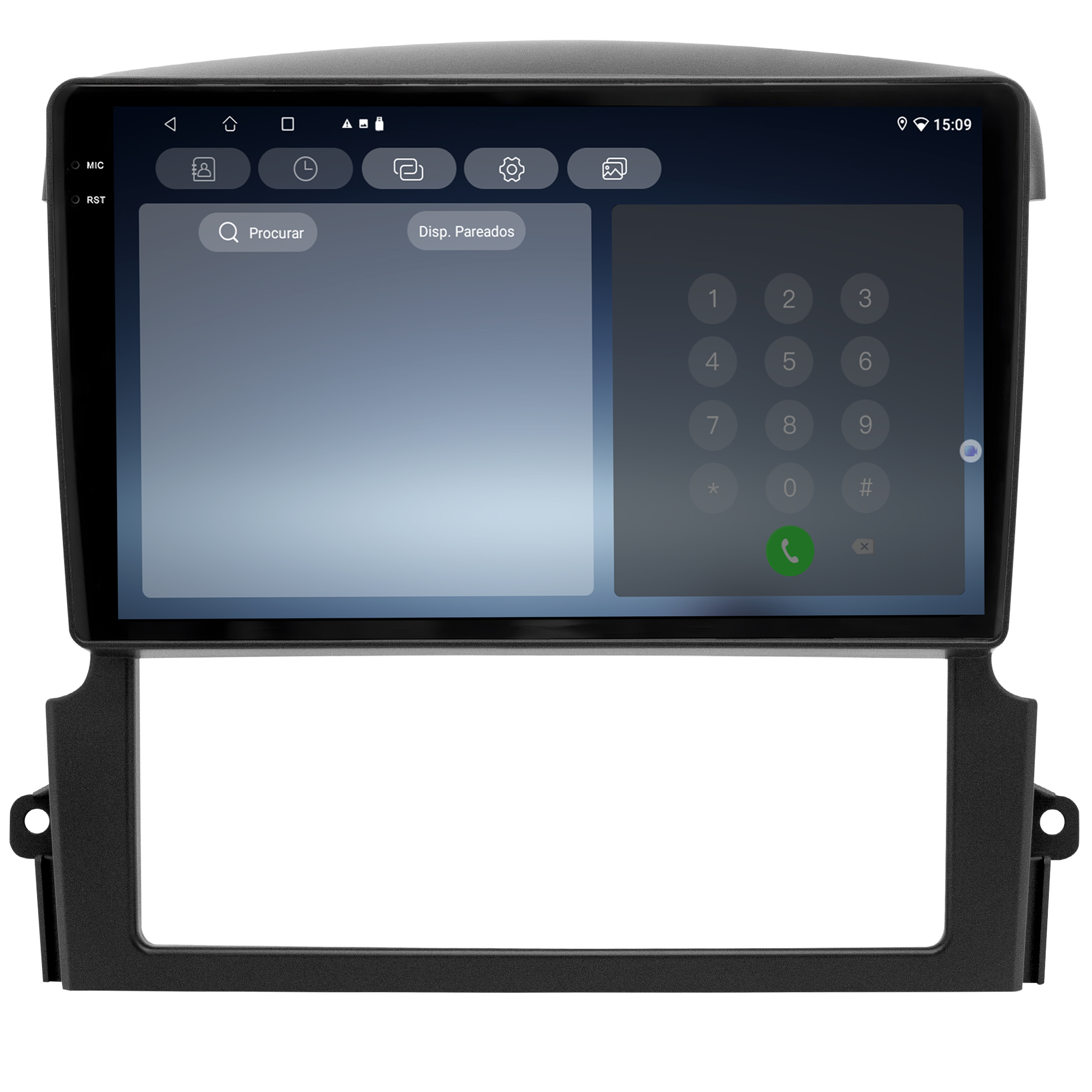 MULTIMÍDIA <BR> SOAUDIO S LINE <BR> 2RAM 64GB QLED 9'' <BR> SORENTO 2004 A 2009 - Imagem 9