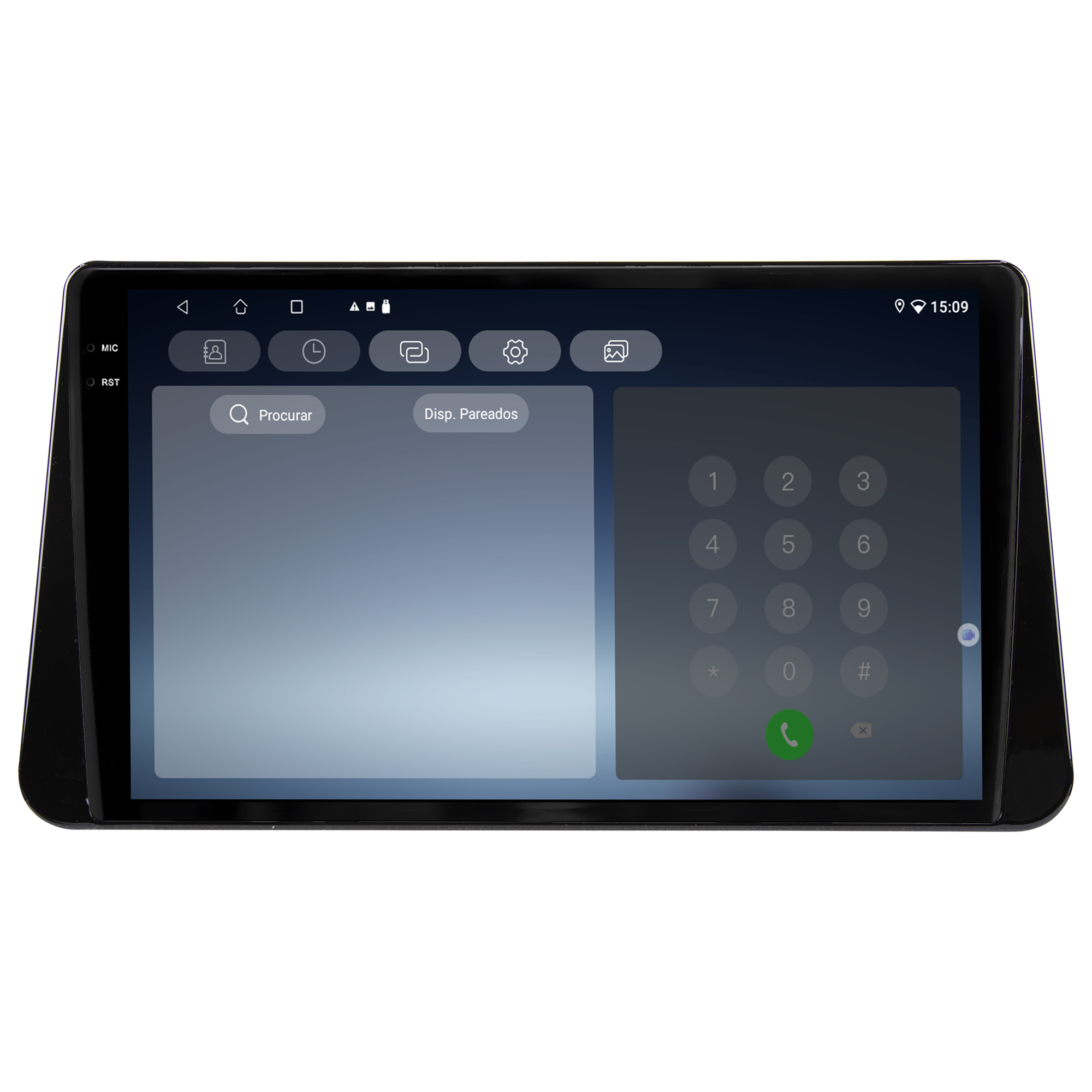 MULTIMÍDIA ADAK <BR> 2RAM 64GB QLED 9" <BR> VERSA 2021 ACIMA - Imagem 9