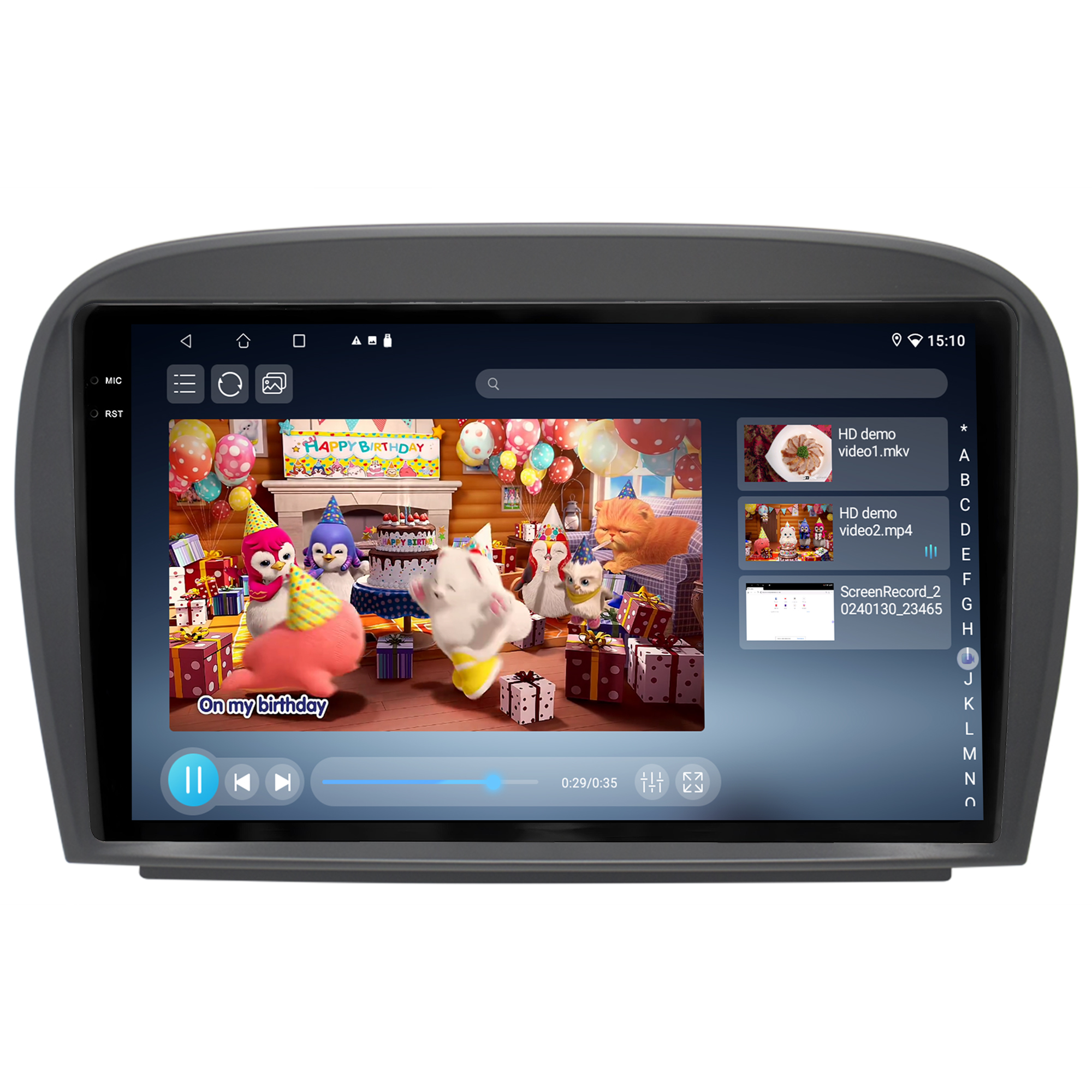 MULTIMÍDIA <BR> SOAUDIO S LINE <BR> 2RAM 64GB QLED 9" <BR> CLASS SL SL350 SL500 <BR> SL600 SL63 AMG SL65 AMG <BR> 2004 A 2011 - Imagem 11