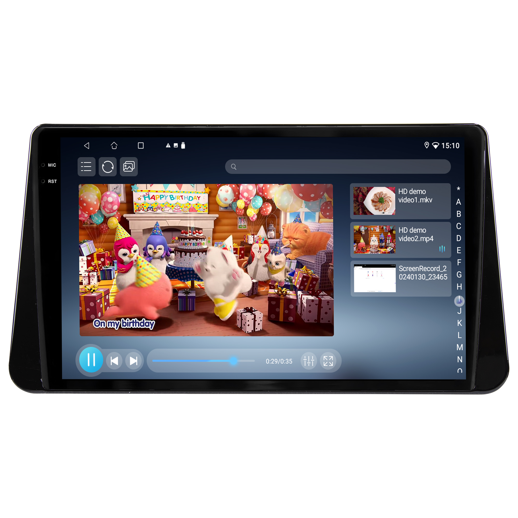 MULTIMÍDIA ADAK <BR> 2RAM 64GB QLED 9" <BR> VERSA 2021 ACIMA - Imagem 11