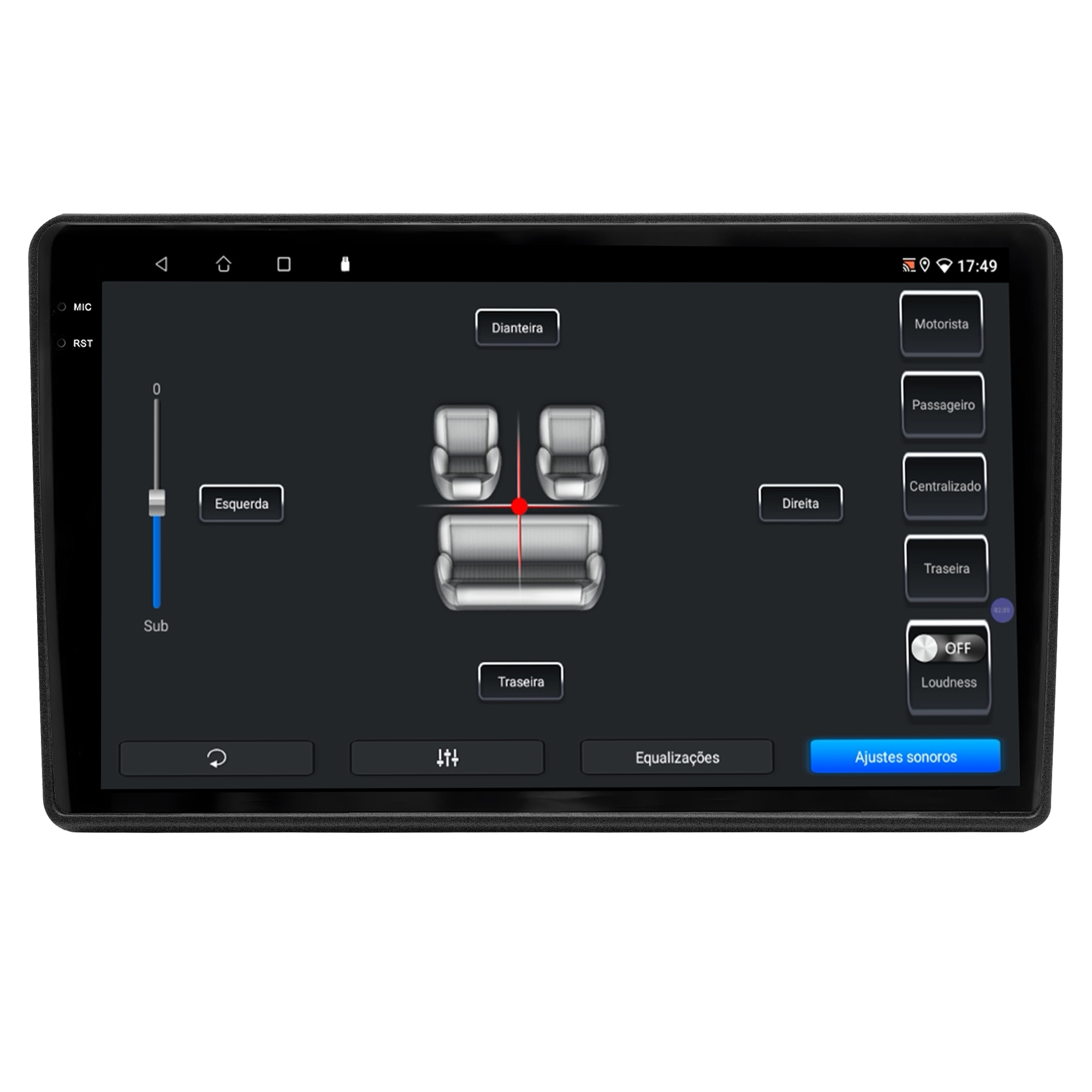 MULTIMÍDIA ADAK <BR> 2RAM 64GB QLED 9'' <BR> BOXER 2018 A 2024 - Imagem 10