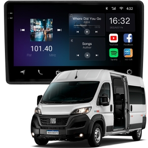 MULTIMÍDIA <BR> AIKON CORE RED <BR>2RAM 64GB QLED 9"<BR> DUCATO 2022 A 2024