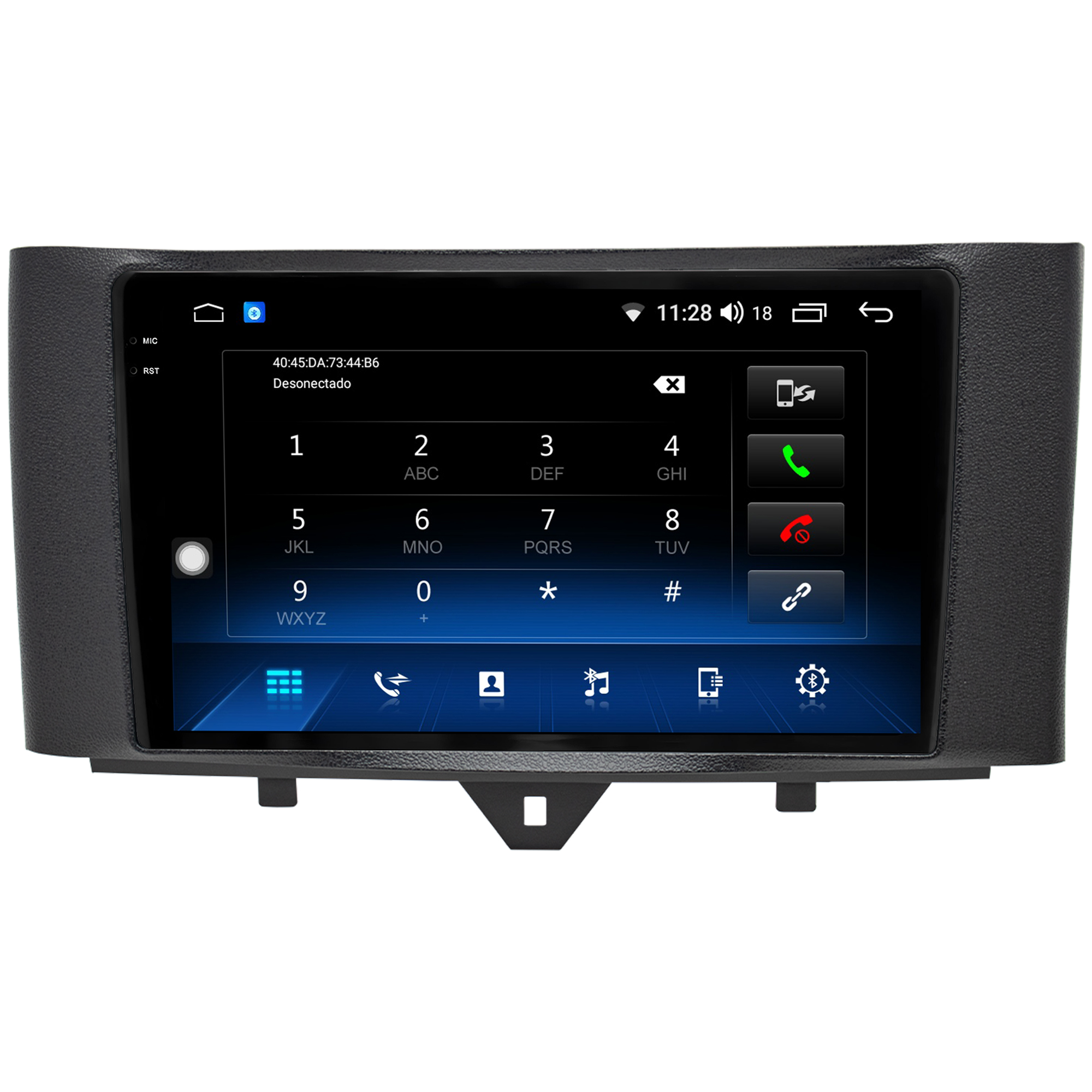 MULTIMÍDIA <BR> AIKON CORE RED <BR> 2RAM 64GB QLED 9" <BR> SMART 2012 A 2016 - Imagem 7