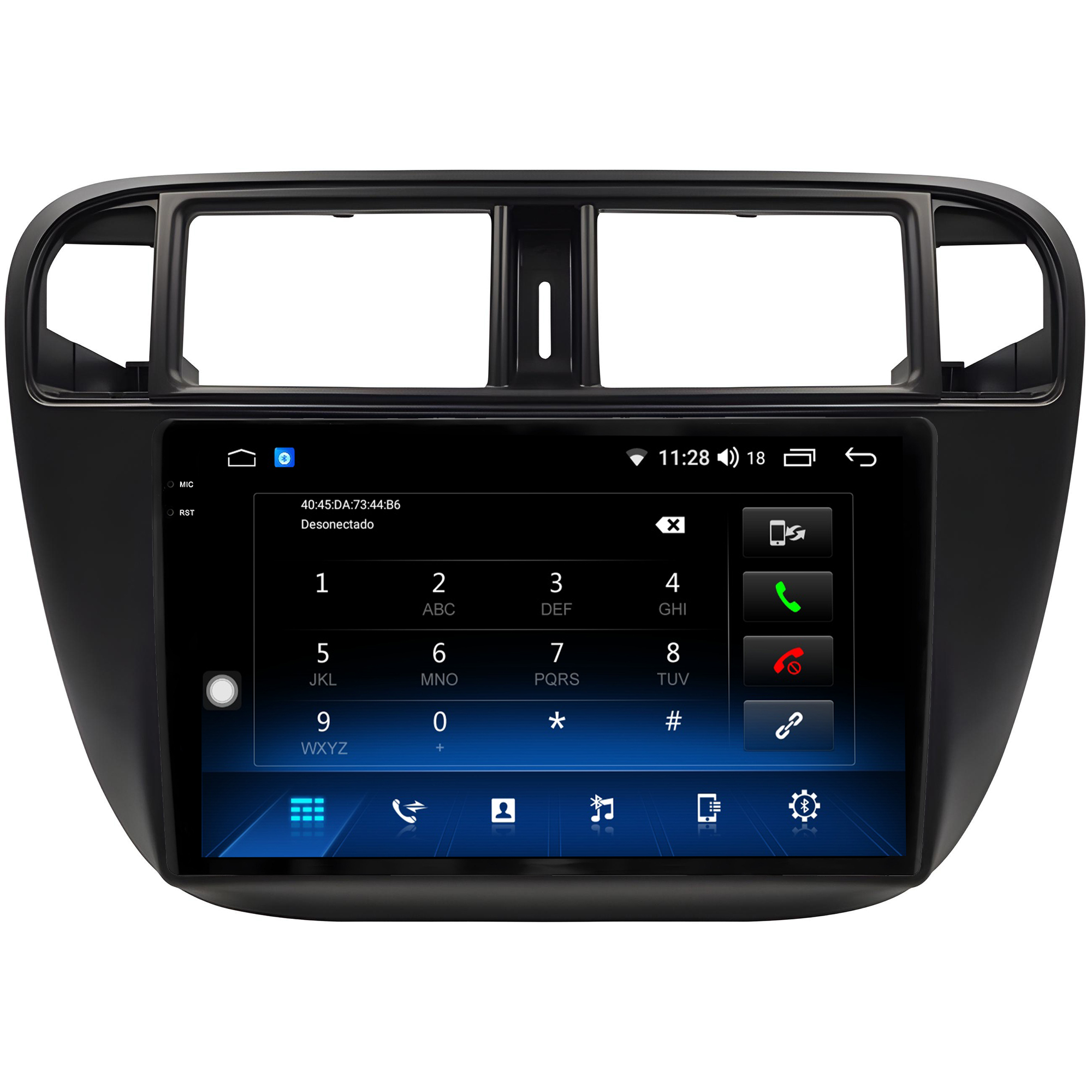 MULTIMÍDIA <BR> AIKON CORE RED <BR> 2RAM 64GB QLED 9'' <BR> CIVIC 1996 A 2000 - Imagem 7