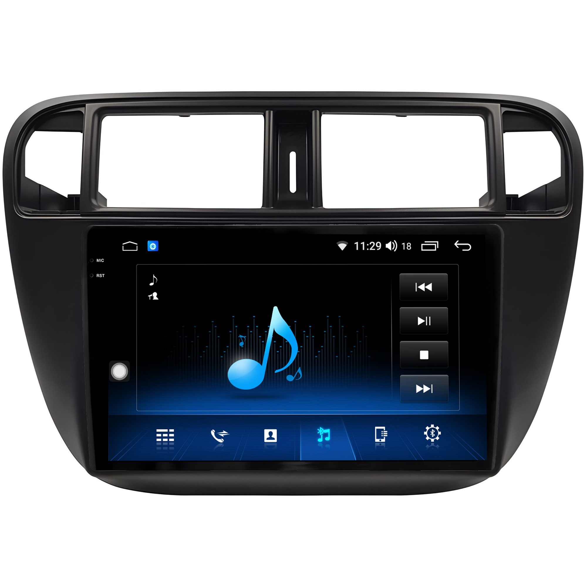 MULTIMÍDIA <BR> AIKON CORE RED <BR> 2RAM 64GB QLED 9'' <BR> CIVIC 1996 A 2000 - Imagem 9