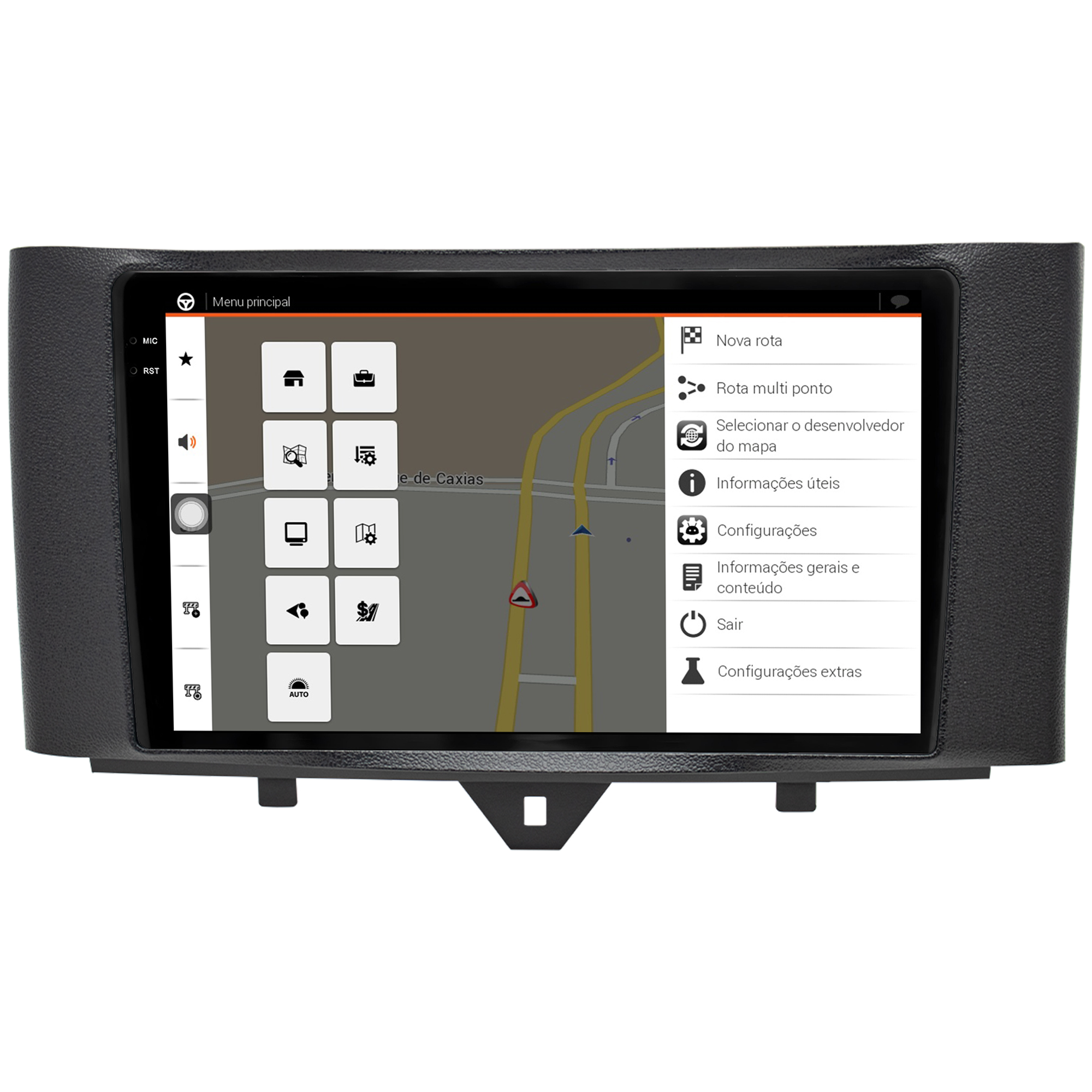 MULTIMÍDIA <BR> AIKON CORE RED <BR> 2RAM 64GB QLED 9" <BR> SMART 2012 A 2016 - Imagem 11