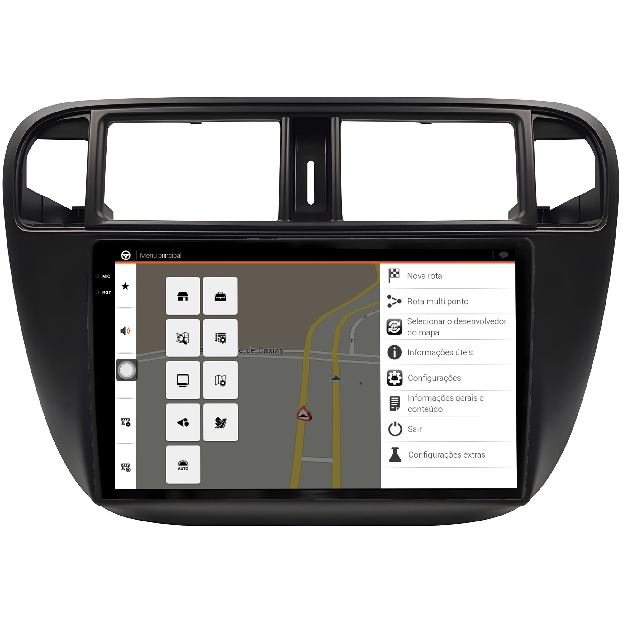 MULTIMÍDIA <BR> AIKON CORE RED <BR> 2RAM 64GB QLED 9'' <BR> CIVIC 1996 A 2000 - Imagem 11