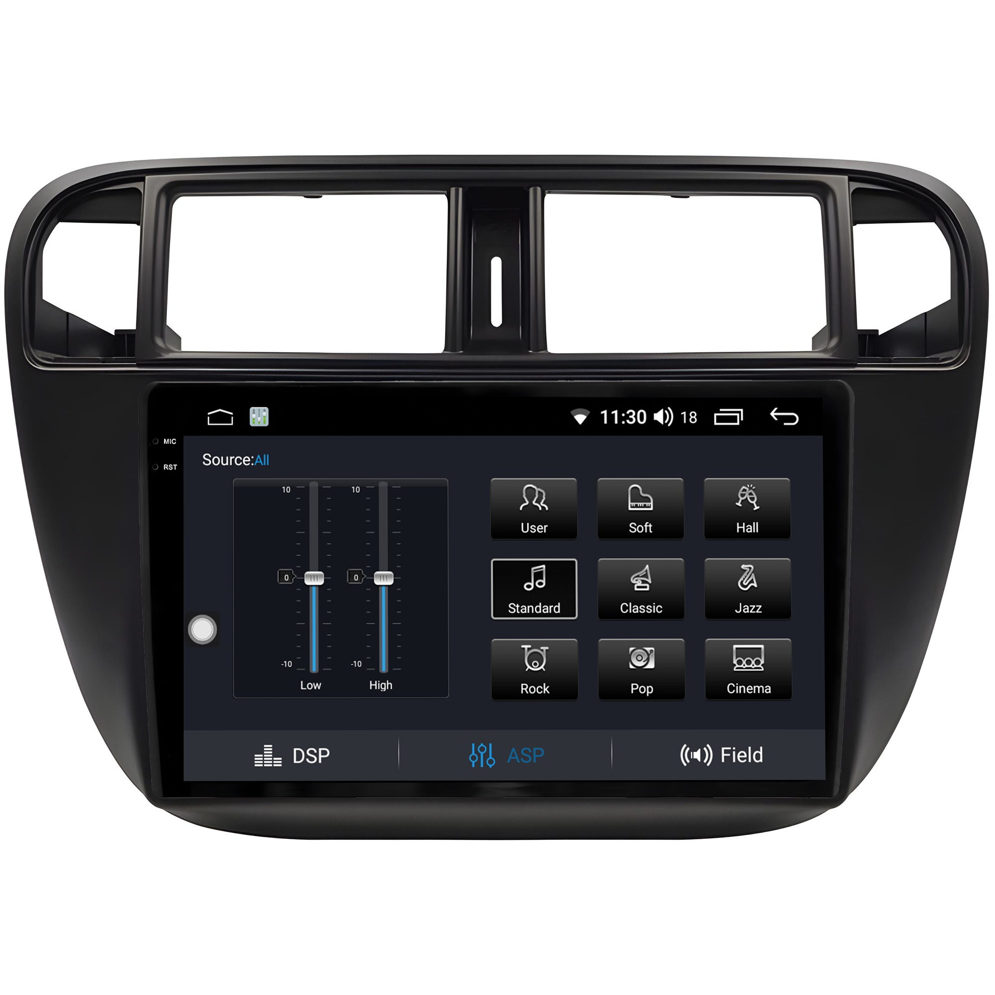 MULTIMÍDIA <BR> AIKON CORE RED <BR> 2RAM 64GB QLED 9'' <BR> CIVIC 1996 A 2000 - Imagem 10