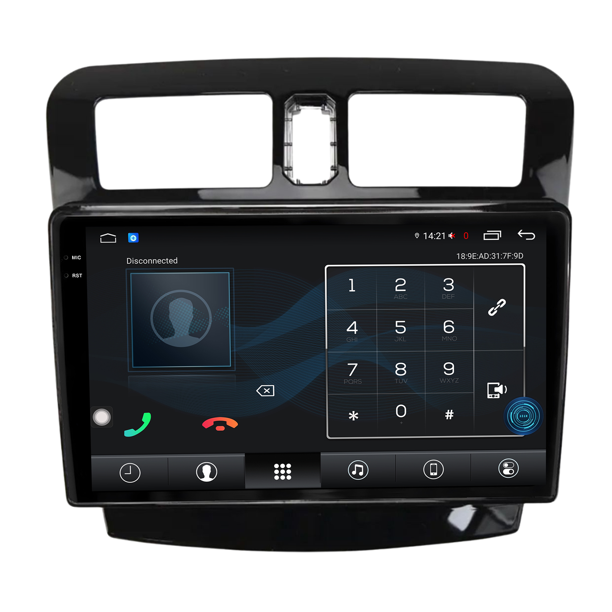 MULTIMÍDIA <BR> AIKON FÓTON <BR> 6RAM 128GB TELA 2K 9'' <BR> JAC J3 2014 ACIMA - Imagem 11