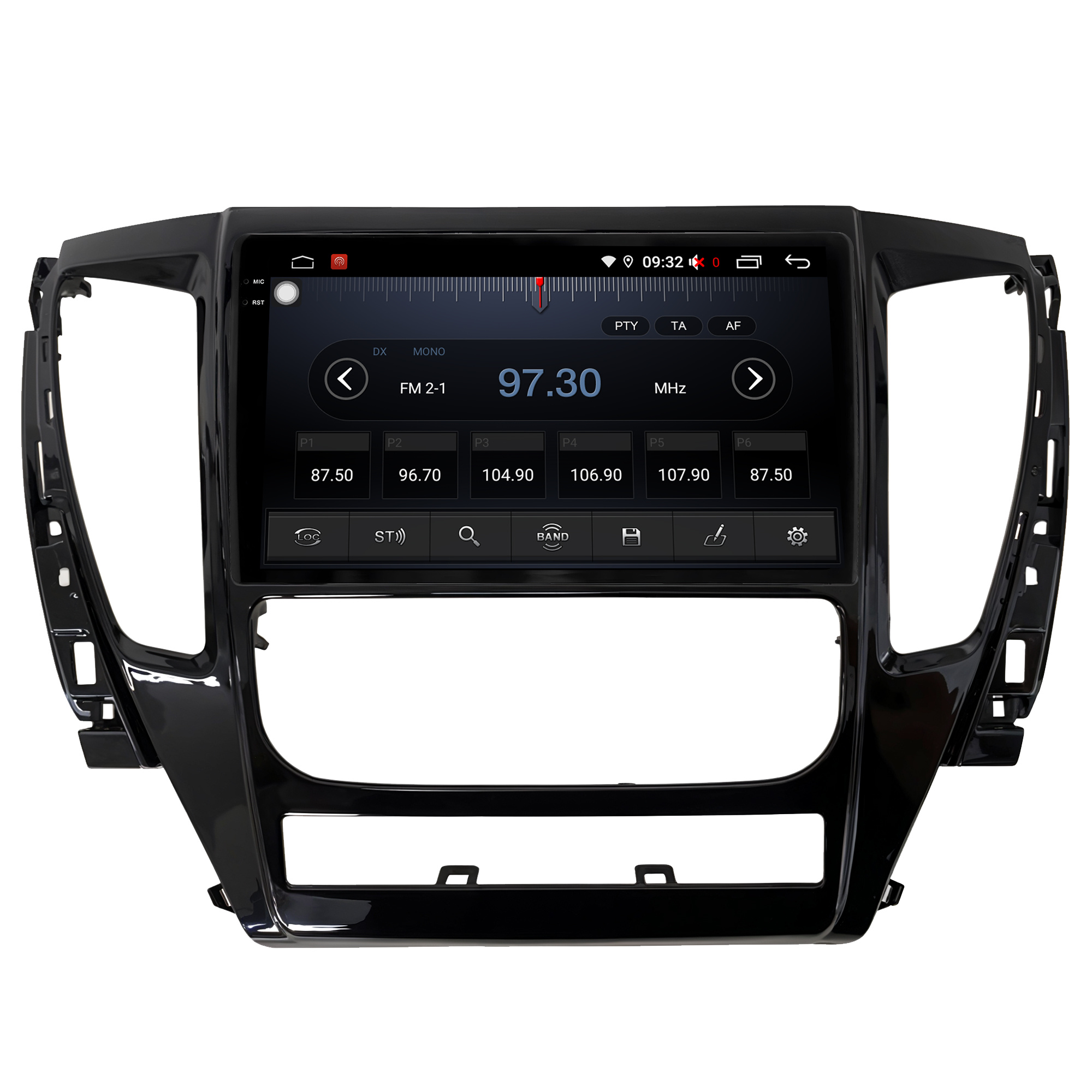 MULTIMÍDIA <BR> AIKON PRÓTON <BR> 6RAM 128GB QLED 9'' <BR> PAJERO SPORT 2020 - Imagem 7