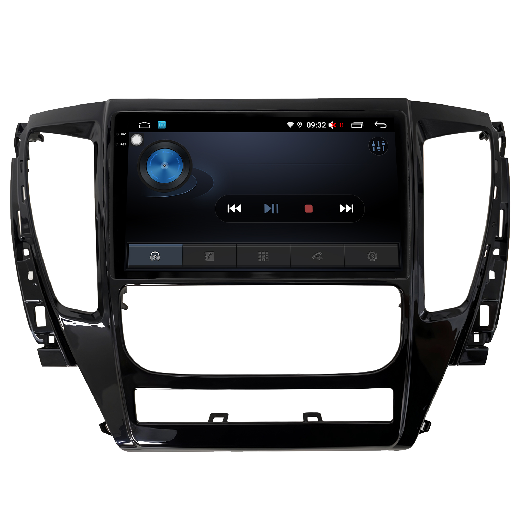 MULTIMÍDIA <BR> AIKON PRÓTON <BR> 6RAM 128GB QLED 9'' <BR> PAJERO SPORT 2020 - Imagem 8