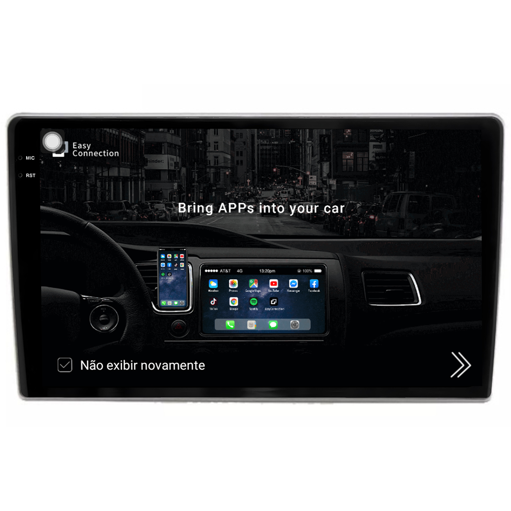 MULTIMÍDIA <BR> AIKON PRÓTON <BR> 6RAM 128GB QLED 9'' <BR> 407 - Imagem 9