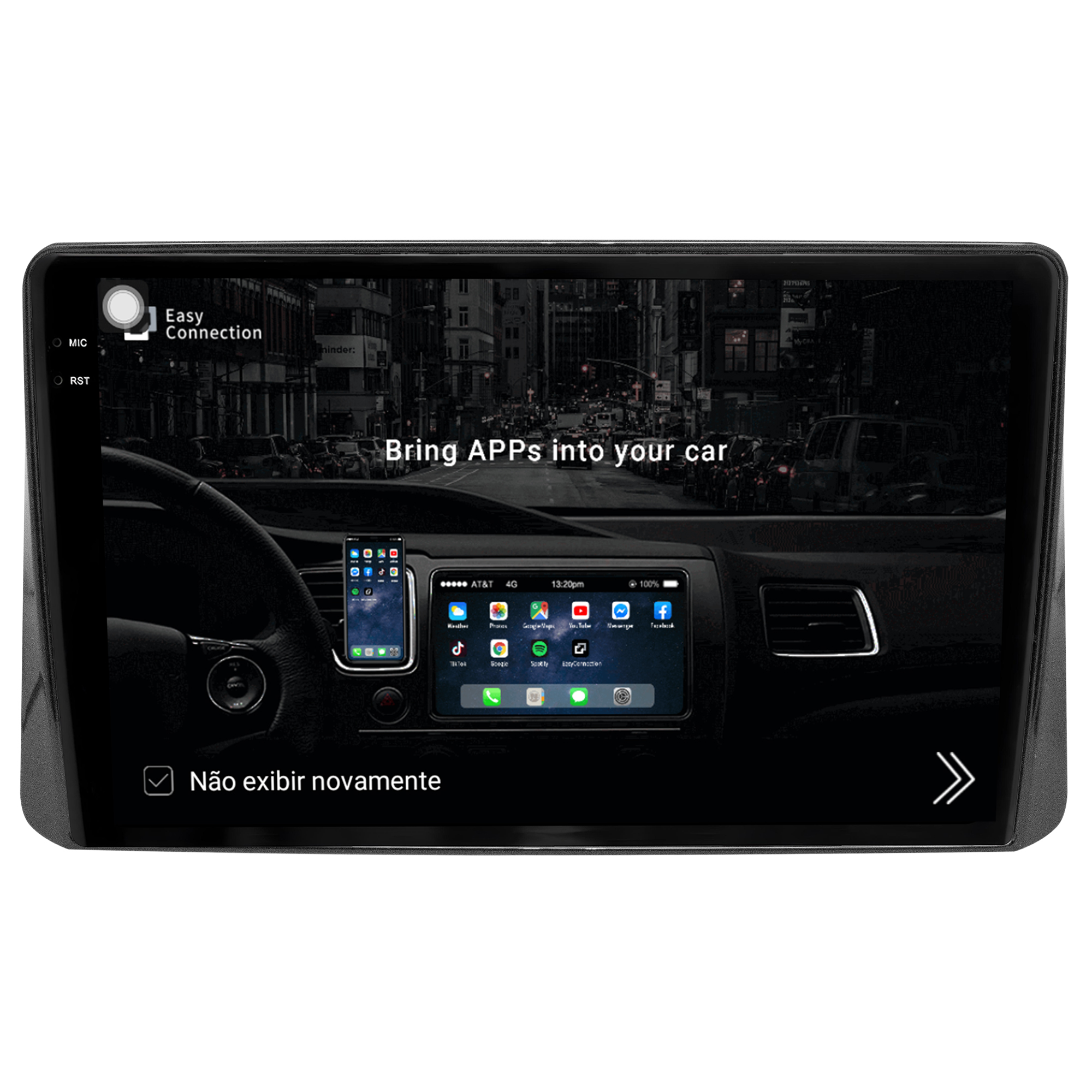 MULTIMÍDIA <BR> AIKON PRÓTON <BR> 4RAM 64GB QLED 9'' <BR> ECLIPSE 2019 ACIMA - Imagem 9