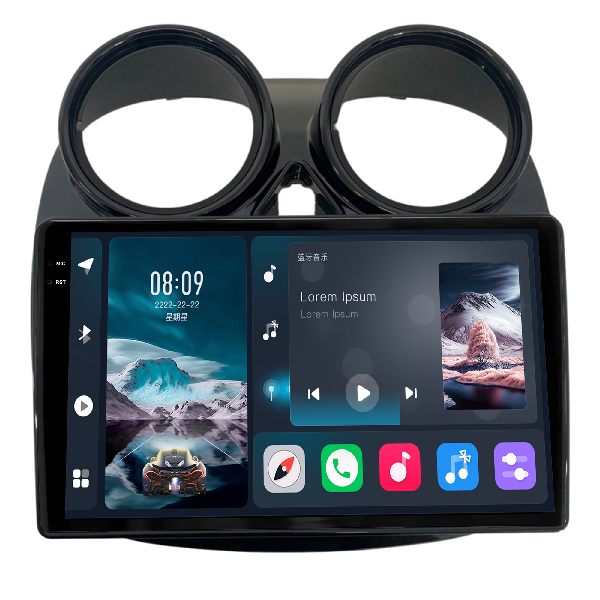 MULTIMÍDIA<BR>SOAUDIO S LINE <BR> 2RAM 64GB QLED 9"<BR> PALIO SPORTING<BR> ESSENCE ATTRACTIVE <BR>2012 A 2016 - Imagem 3