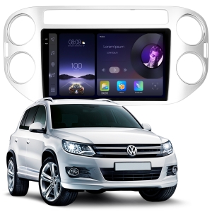 MULTIMÍDIA ADAK <BR> 2RAM 64GB QLED 9''<BR> TIGUAN 2010 A 2017