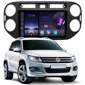 MULTIMÍDIA ADAK <BR> 2RAM 64GB QLED 9''<BR> TIGUAN 2010 A 2017