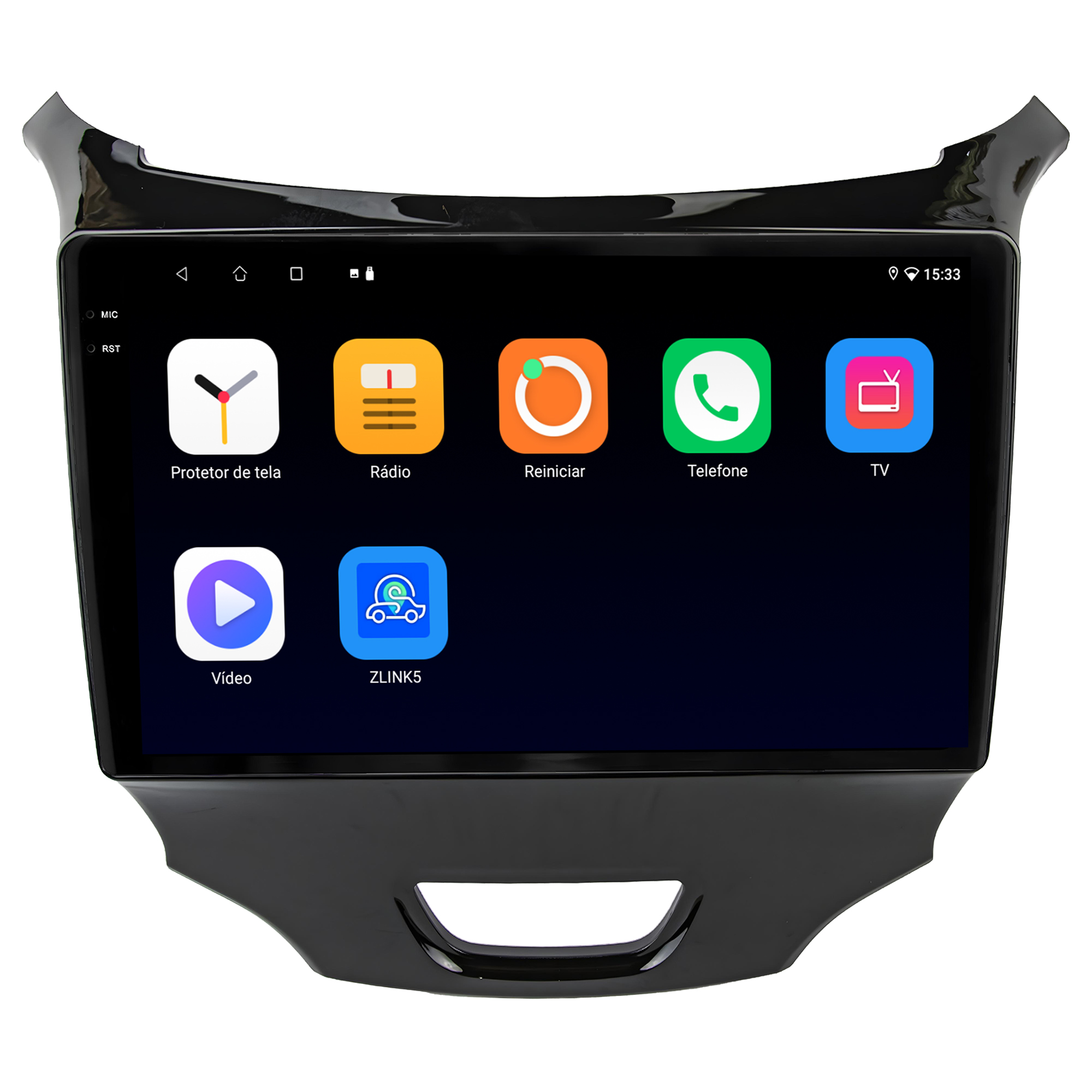 MULTIMÍDIA <BR> SOAUDIO S LINE <BR> 2RAM 64GB QLED 9" <BR> CRUZE LT 2017 A 2023 - Imagem 5
