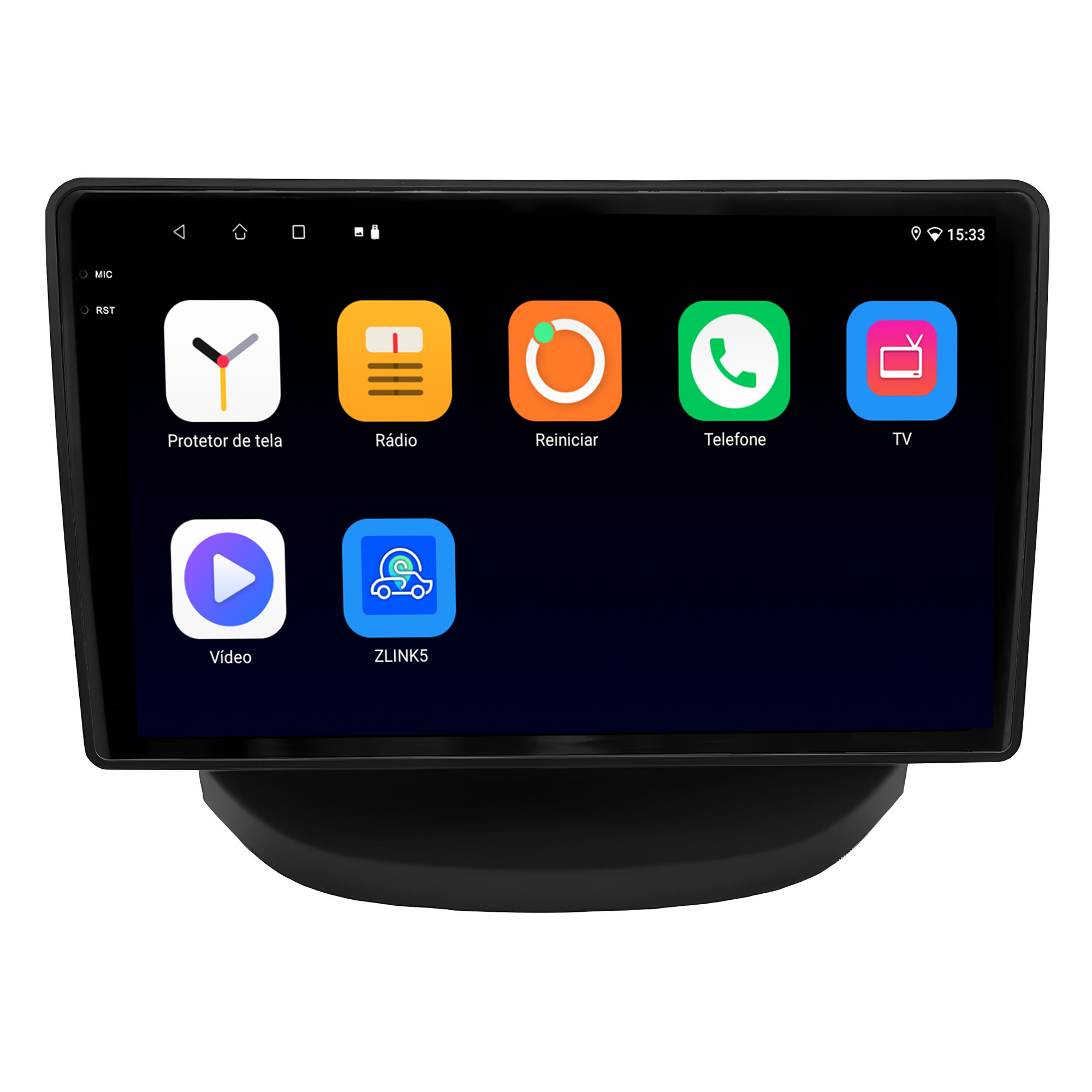 MULTIMÍDIA ADAK <BR> 2RAM 64GB QLED 9'' <BR> HB20 2012 A 2019 - Imagem 6