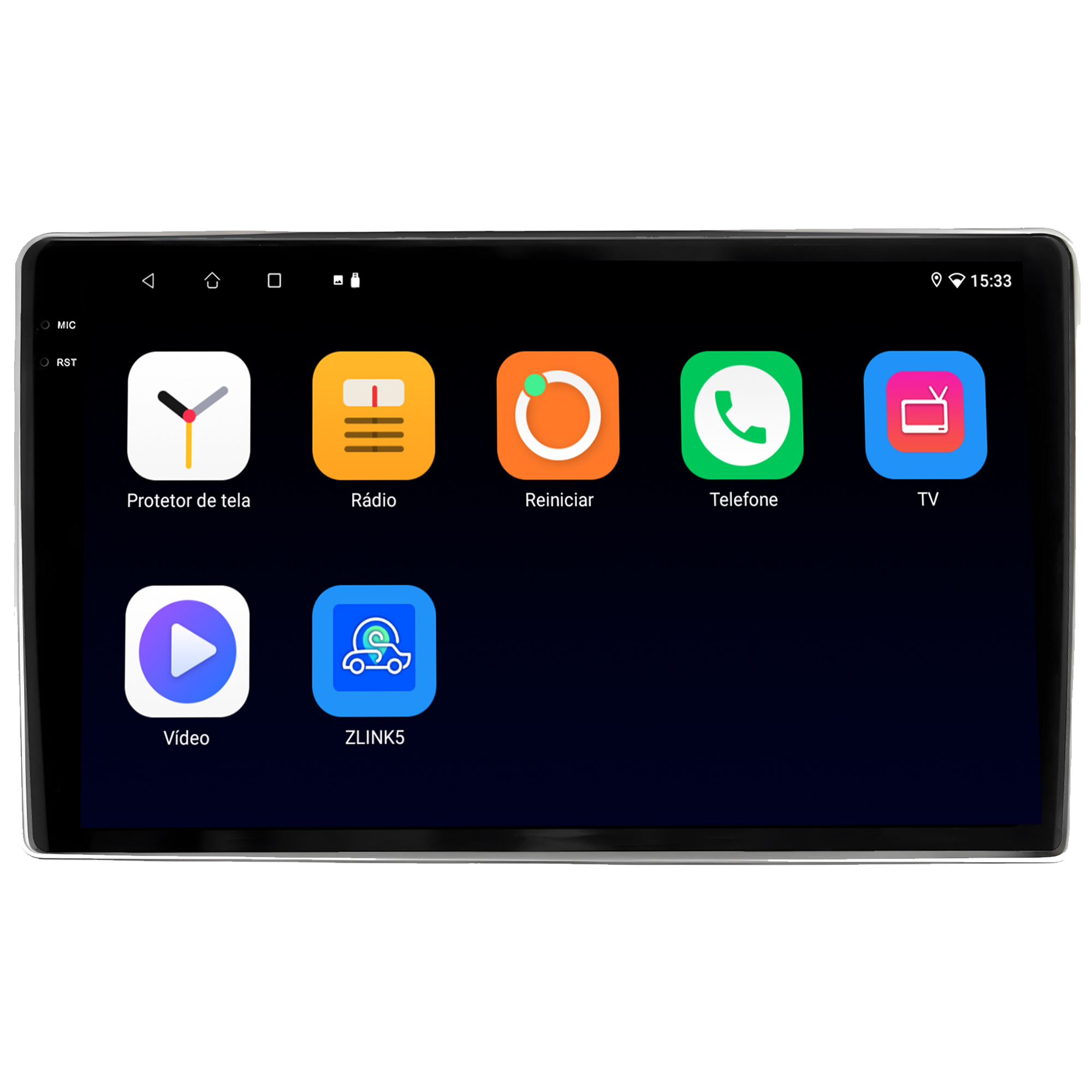 MULTIMÍDIA <BR> SOAUDIO S LINE <BR> 2RAM 64GB QLED 9'' <BR> SPIN 2012 A 2024 - Imagem 6