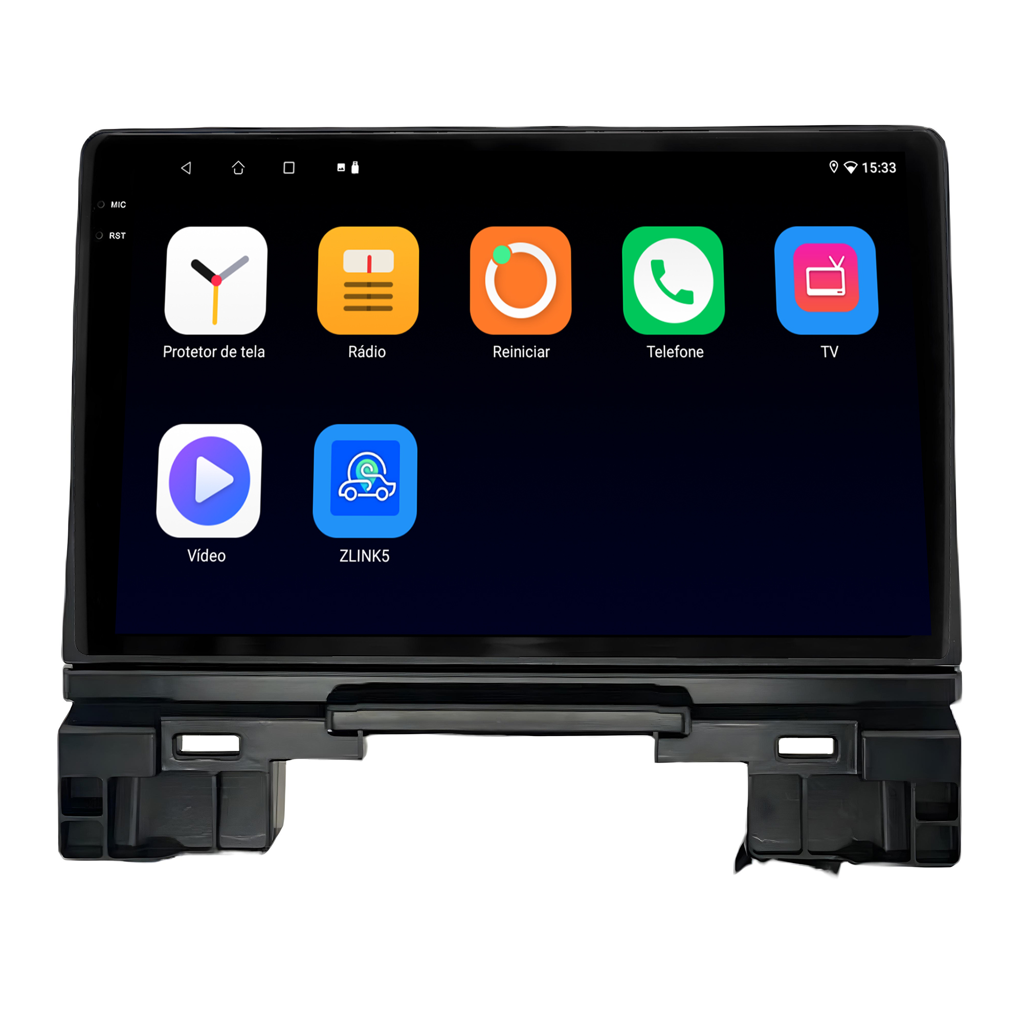 MULTIMÍDIA <BR> SOAUDIO S LINE <BR> 2RAM 64GB QLED 10'' <BR> HRV 2022 ACIMA - Imagem 6