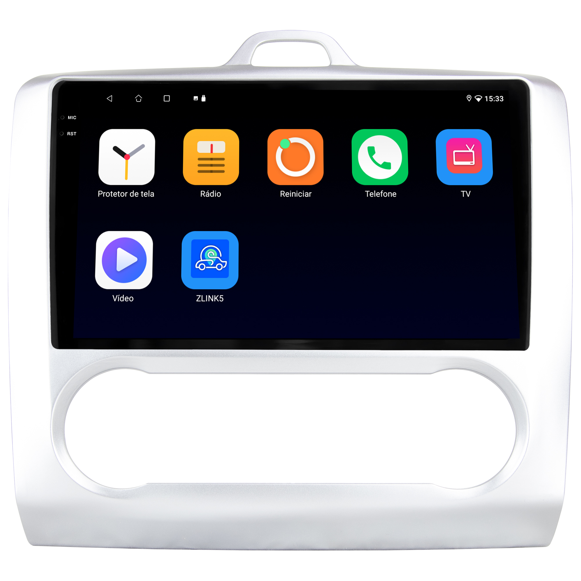 MULTIMÍDIA <BR> SOAUDIO S LINE <BR> 2RAM 64GB QLED 9'' <BR> FORD FOCUS <BR> AR DIGITAL <BR> 2009 A 2013 - Imagem 6