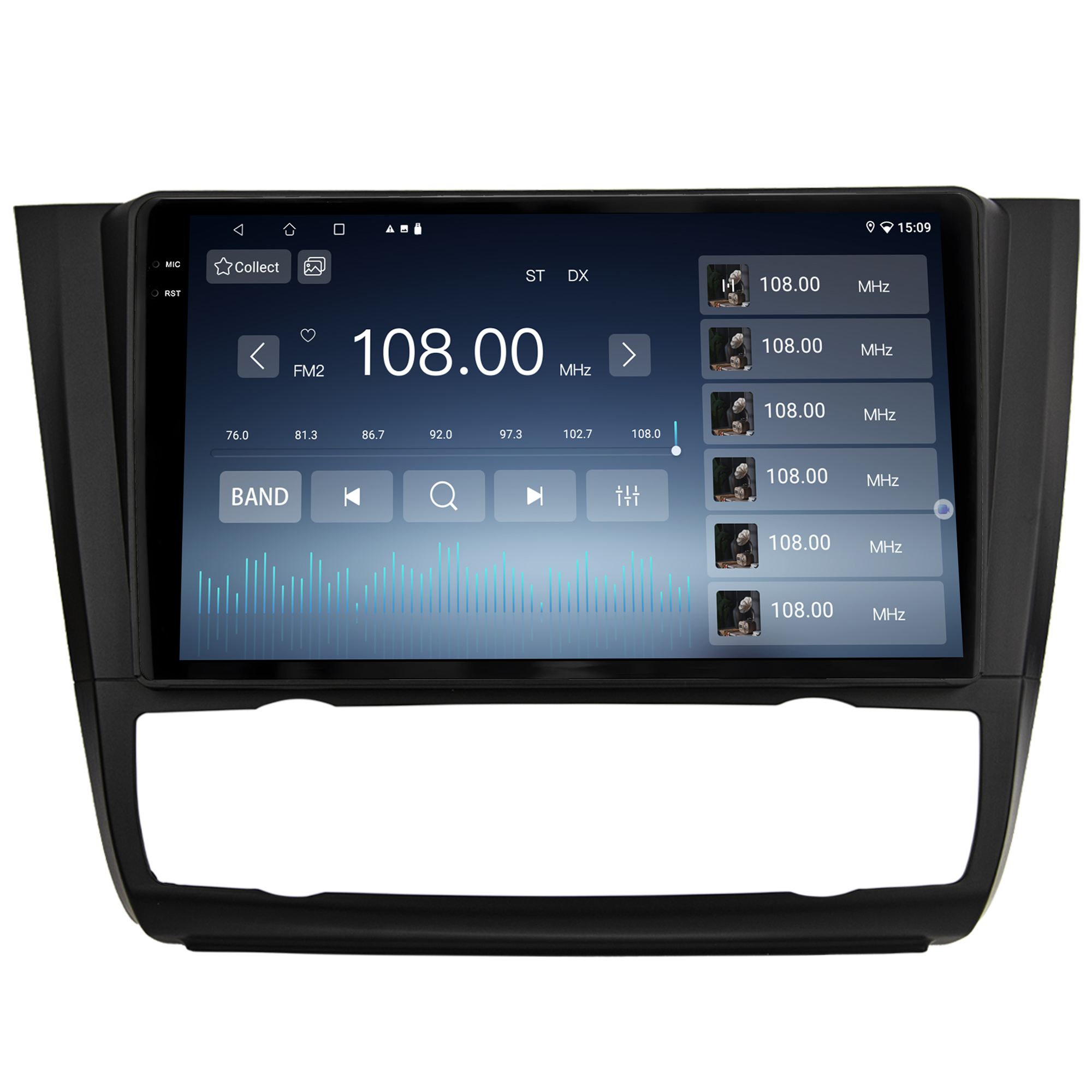 MULTIMÍDIA <BR> SOAUDIO S LINE <BR> 2RAM 64GB QLED 9'' <BR> SÉRIE 1 118i 120i 130i 135i <BR> 2006 A 2012 <BR> AR DIGITAL - Imagem 8