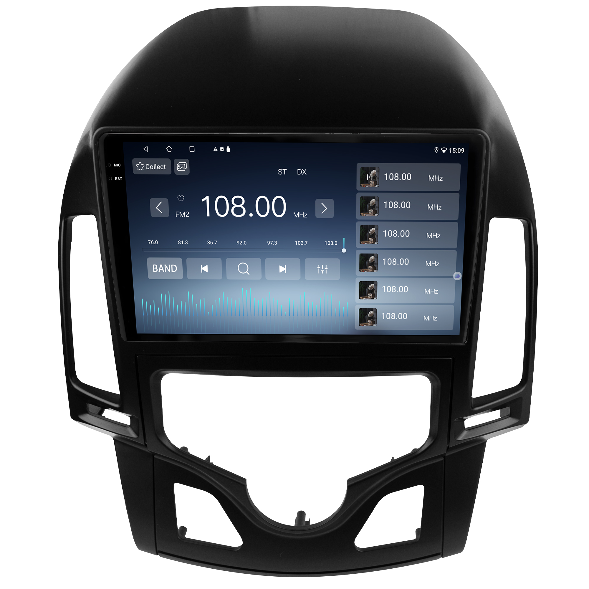 MULTIMÍDIA <BR> SOAUDIO S LINE <BR> 2RAM 64GB QLED 9''<BR> I30 2009 A 2012 <BR> AR DIGITAL - Imagem 8