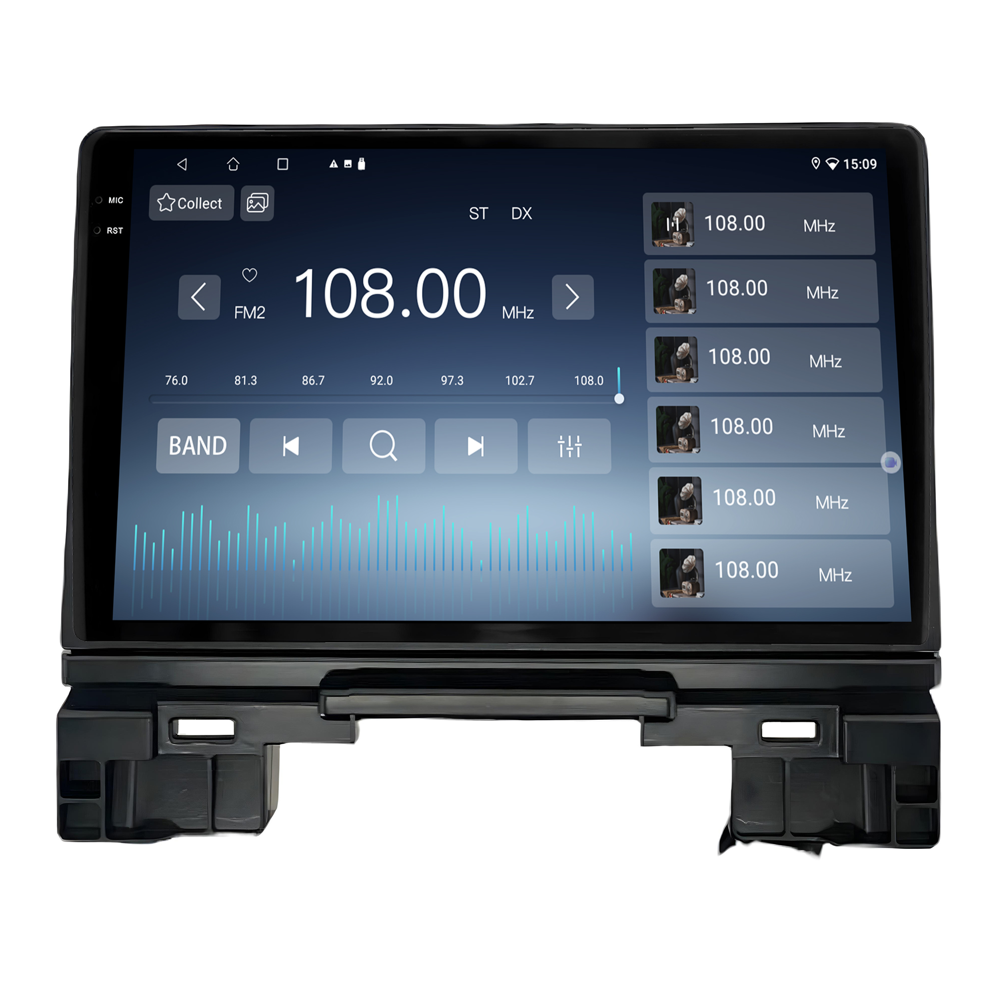 MULTIMÍDIA <BR> SOAUDIO S LINE <BR> 2RAM 64GB QLED 10'' <BR> HRV 2022 ACIMA - Imagem 8