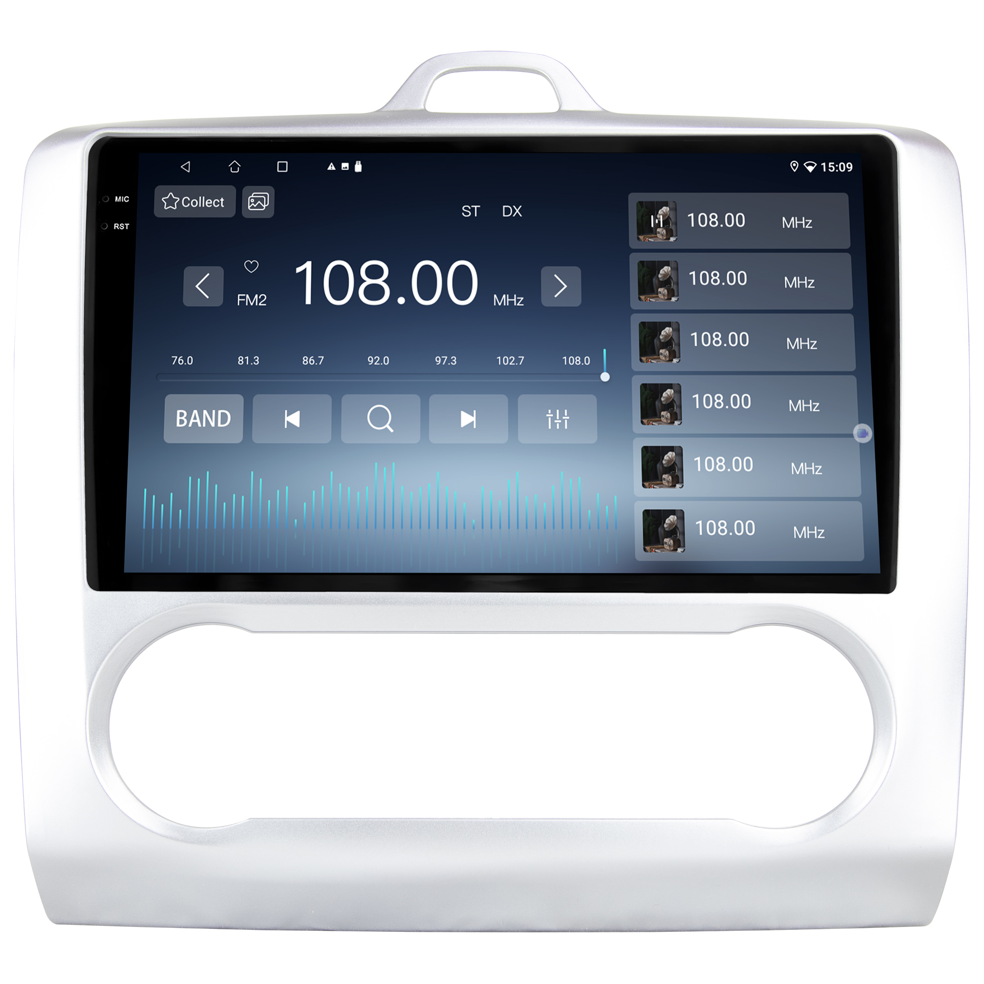 MULTIMÍDIA <BR> SOAUDIO S LINE <BR> 2RAM 64GB QLED 9'' <BR> FORD FOCUS <BR> AR DIGITAL <BR> 2009 A 2013 - Imagem 8