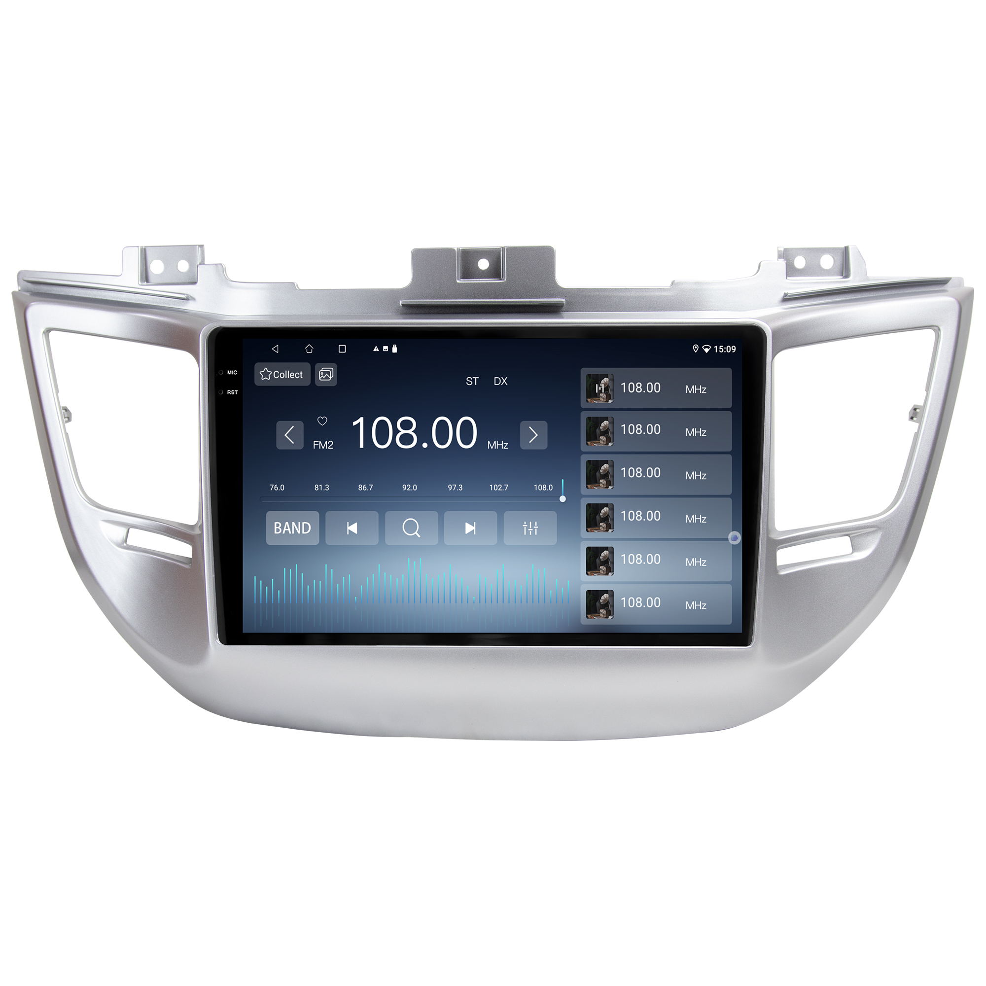 MULTIMÍDIA <BR> SOAUDIO S LINE <BR> 2RAM 64GB QLED 9''<BR> TUCSON 2017 A 2022 - Imagem 8