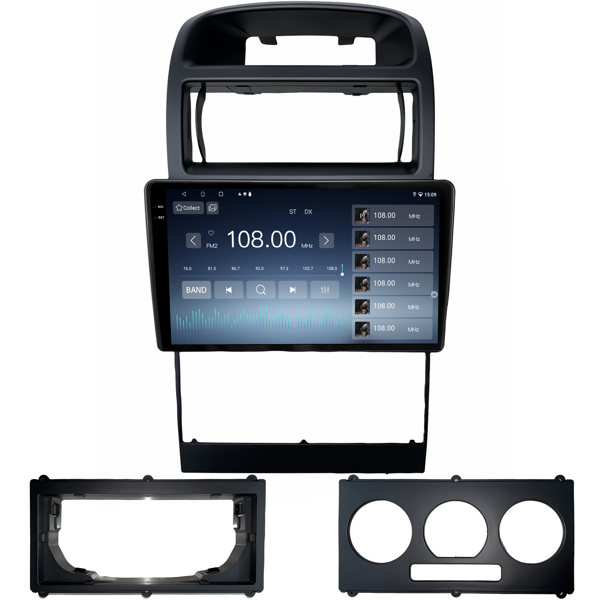 MULTIMÍDIA <BR> SOAUDIO S LINE <BR> 2RAM 64GB QLED 9" <BR> ASTRA 1999 A 2011 - Imagem 8