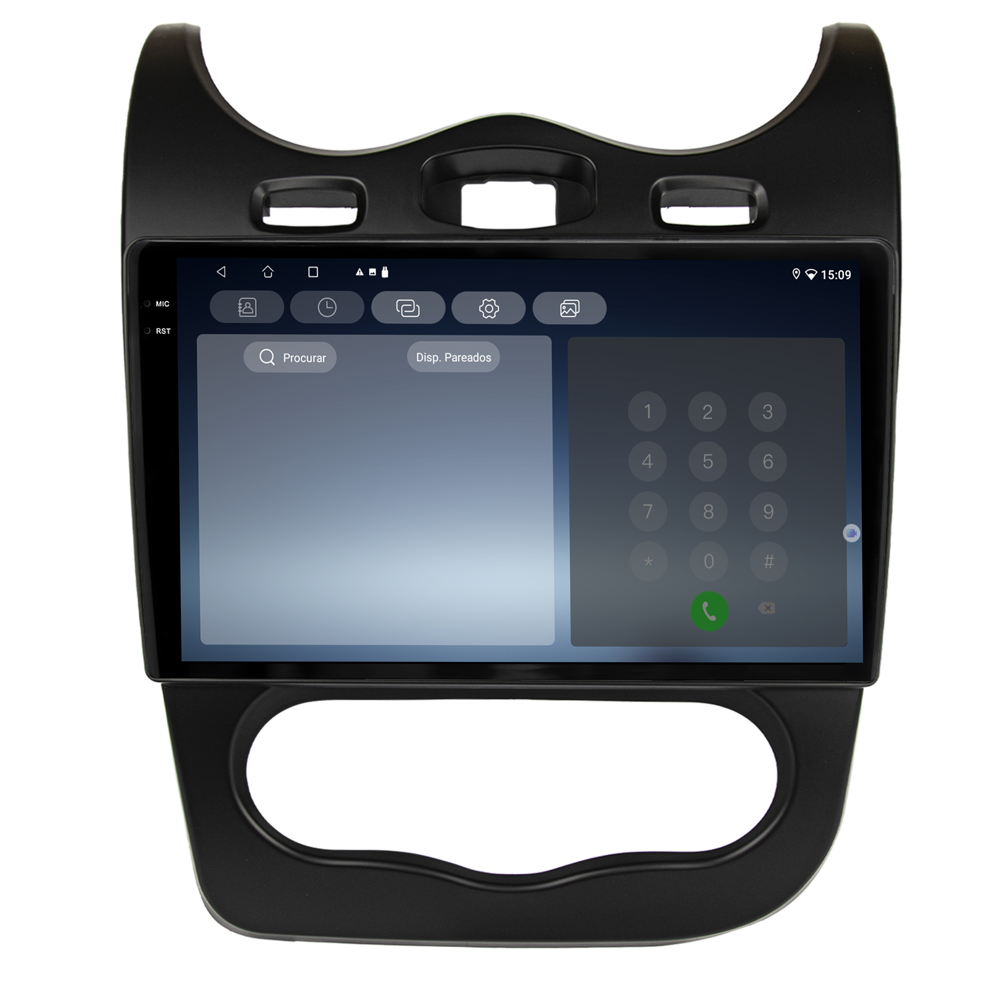 MULTIMÍDIA <BR> SOAUDIO S LINE <BR> 2RAM 64GB QLED 10" <BR> SANDERO <BR> LOGAN 2012 A 2014 - Imagem 9