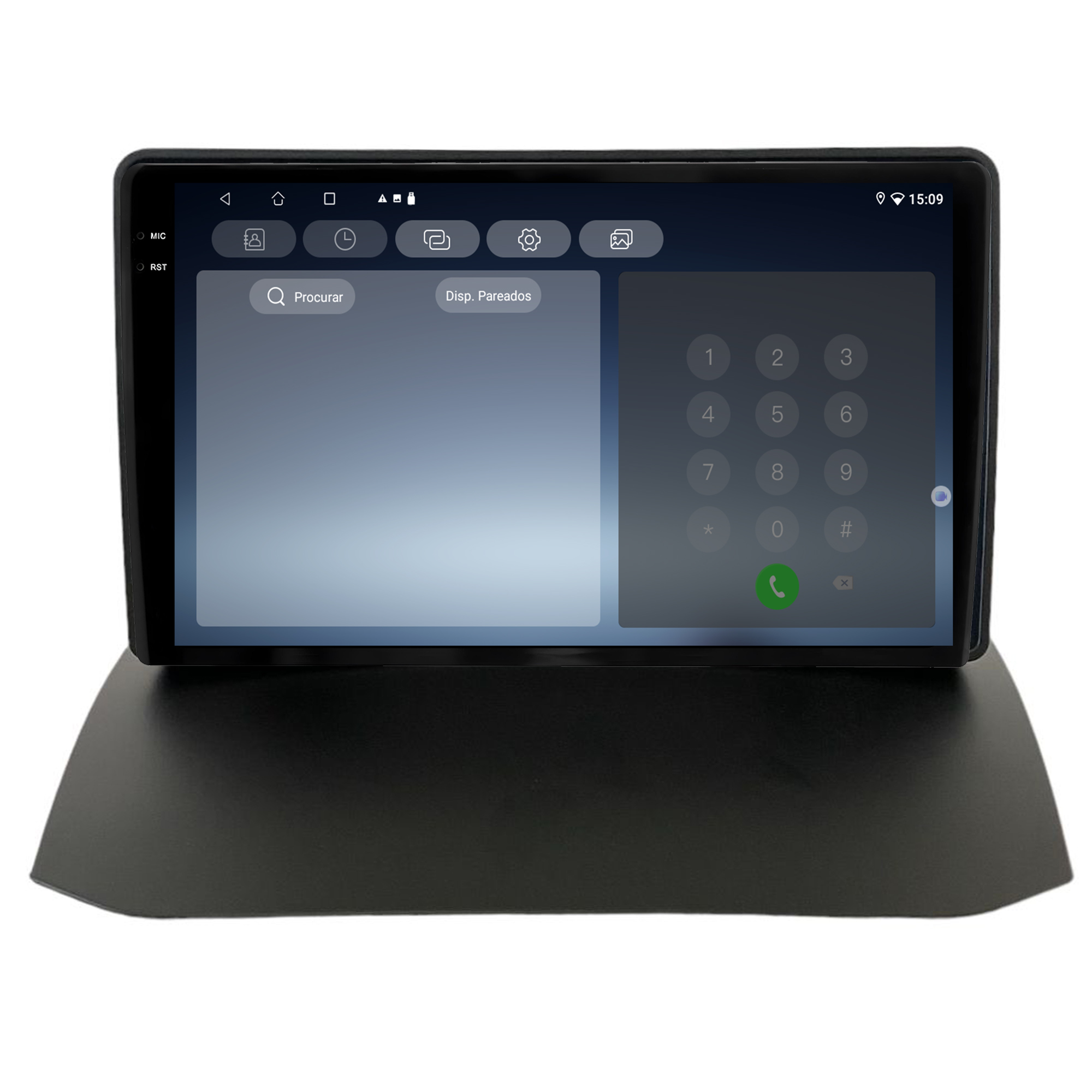 MULTIMÍDIA ADAK <BR> 2RAM 64GB QLED 9'' <BR> FIESTA NEW FIESTA <BR> ATÉ 2015 <BR> MODELO MEXICANO - Imagem 9