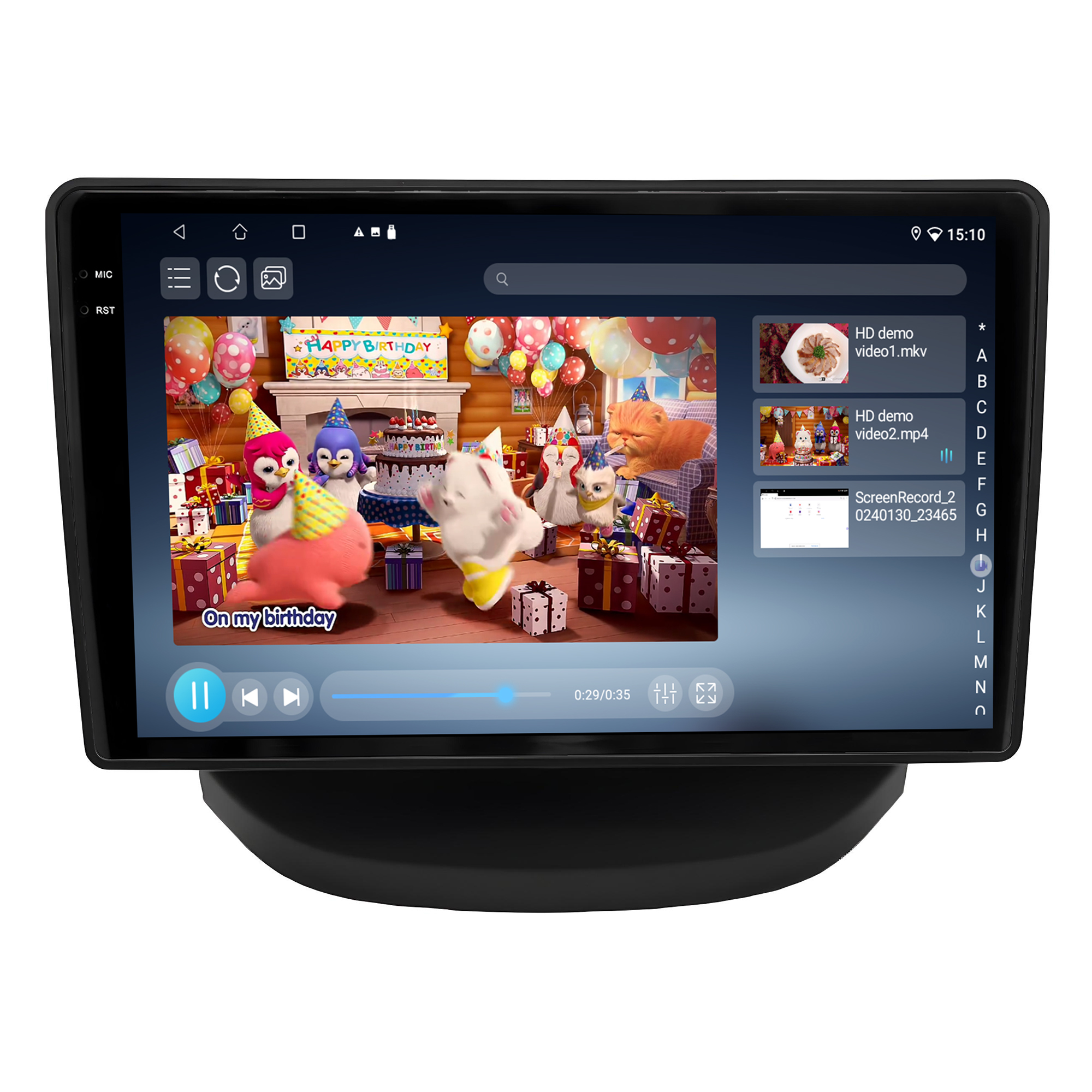 MULTIMÍDIA ADAK <BR> 2RAM 64GB QLED 9'' <BR> HB20 2012 A 2019 - Imagem 11