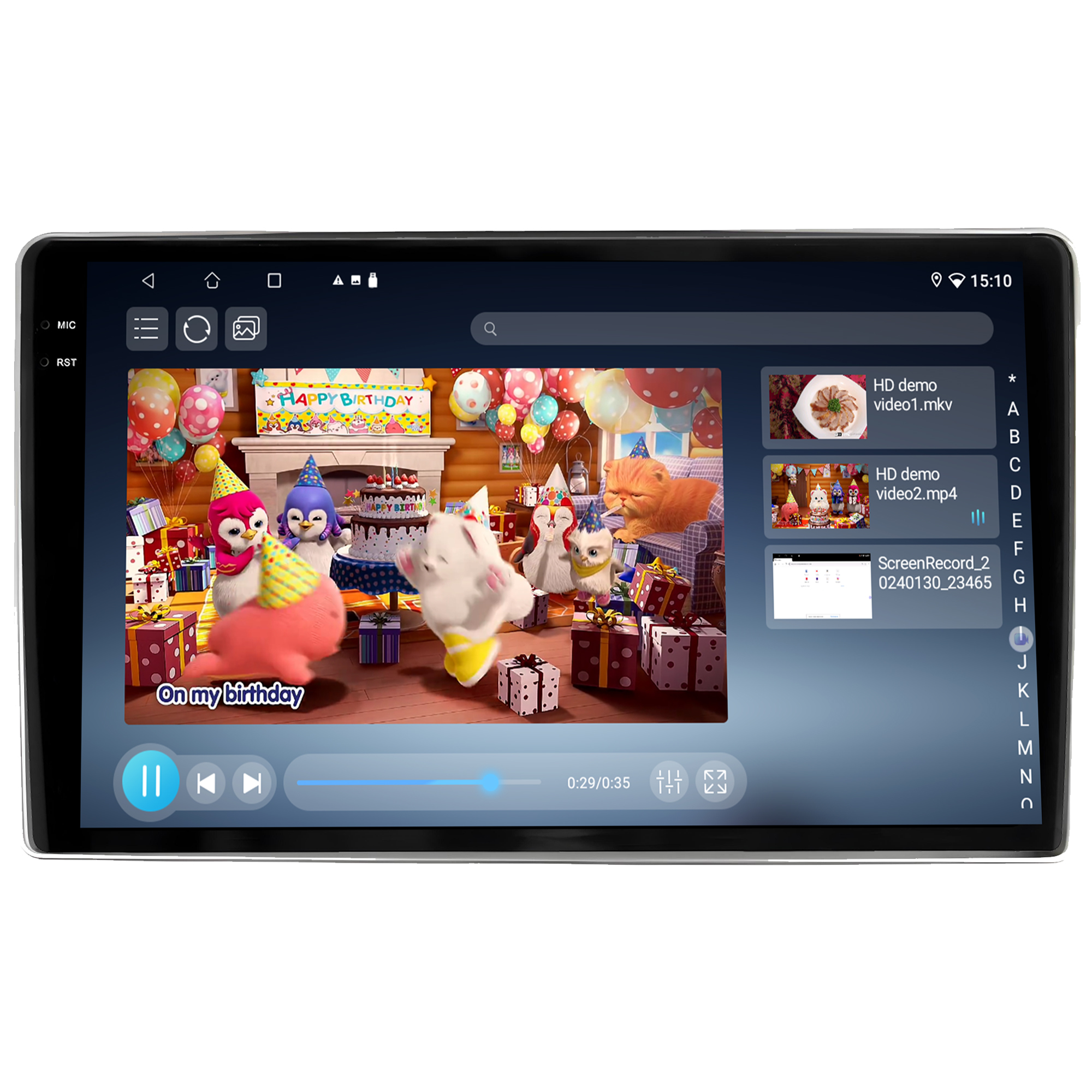 MULTIMÍDIA <BR> SOAUDIO S LINE <BR> 2RAM 64GB QLED 9'' <BR> SPIN 2012 A 2024 - Imagem 11