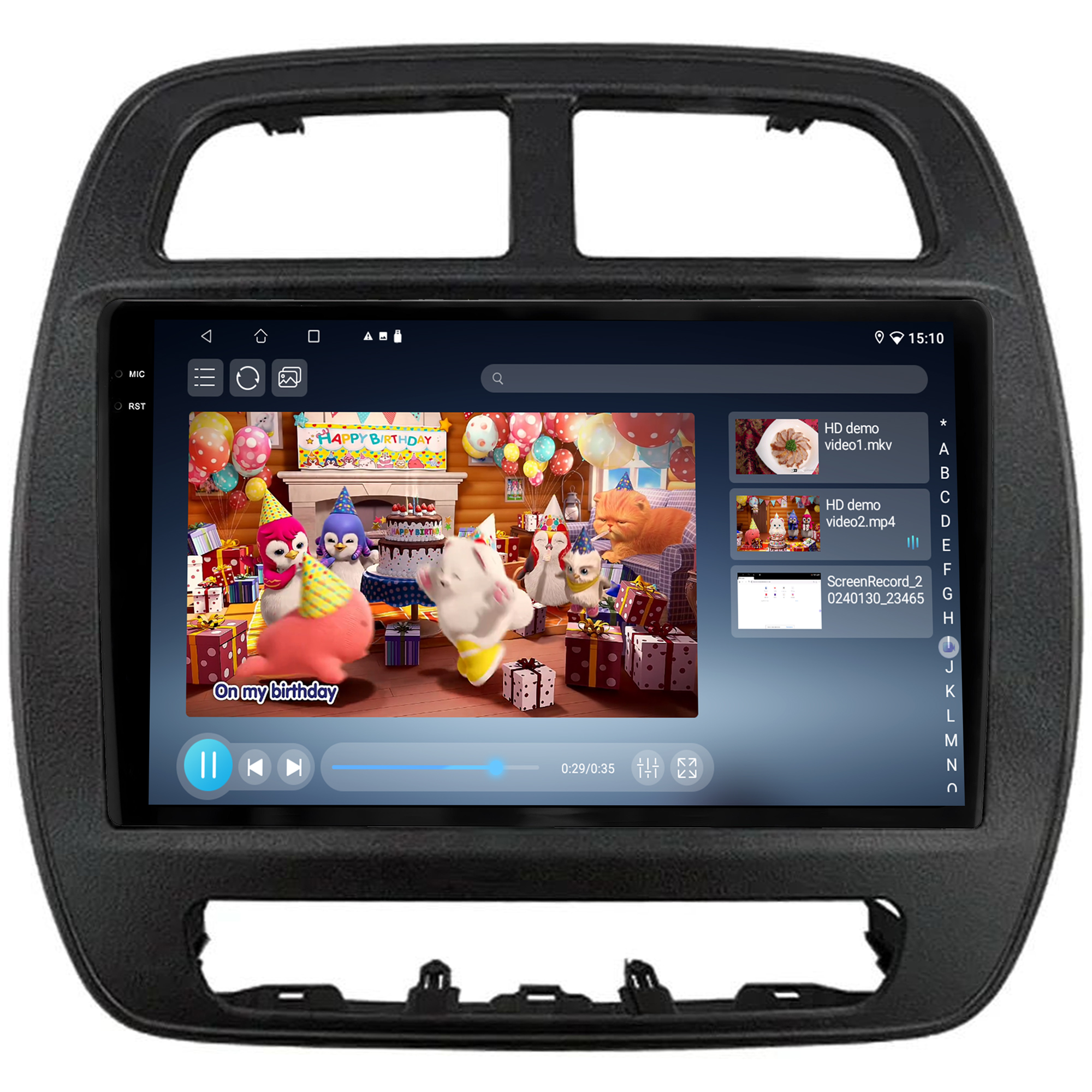 MULTIMÍDIA <BR> SOAUDIO S LINE <BR> 2RAM 64GB QLED 10" <BR> KWID - Imagem 11