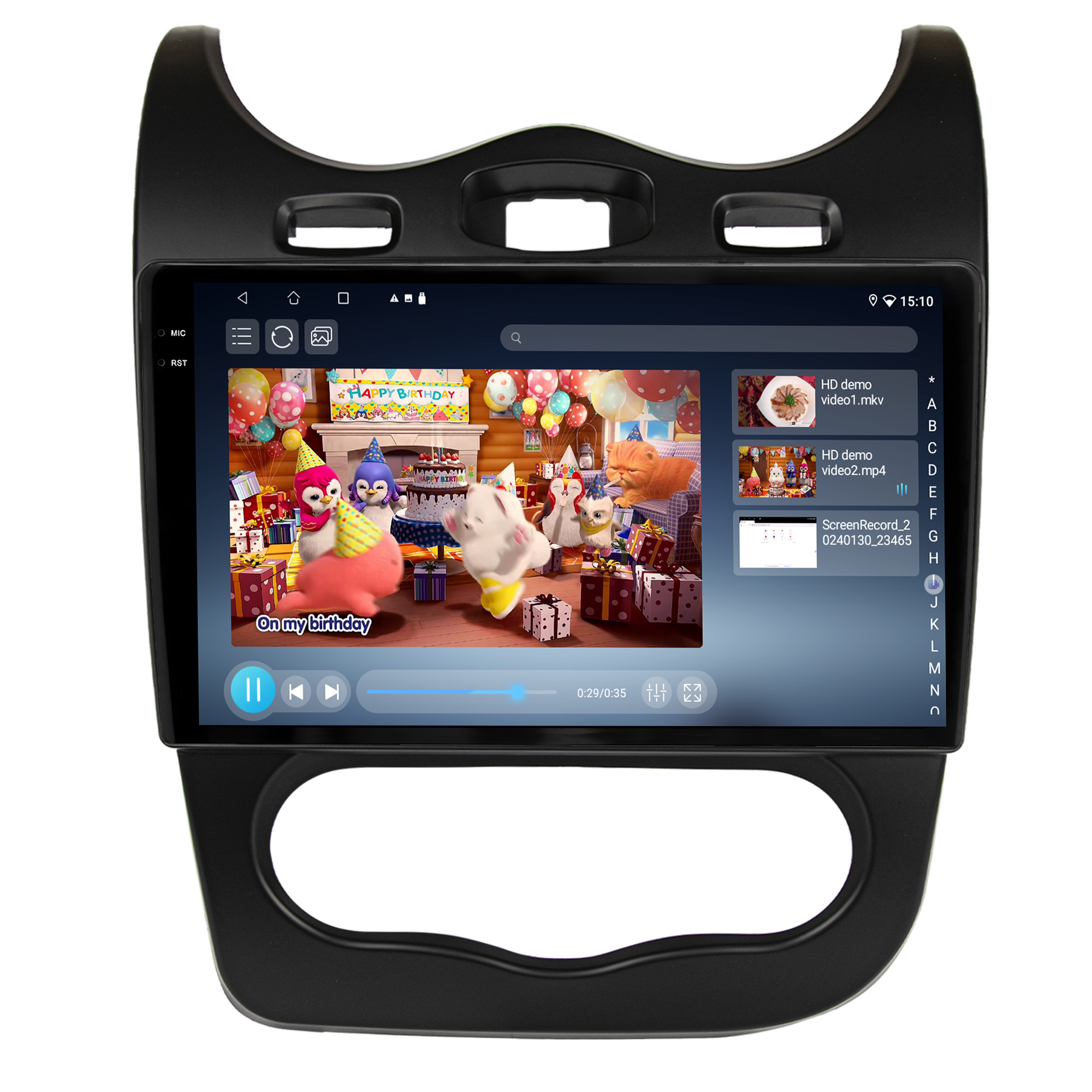 MULTIMÍDIA <BR> SOAUDIO S LINE <BR> 2RAM 64GB QLED 10" <BR> SANDERO <BR> LOGAN 2012 A 2014 - Imagem 11