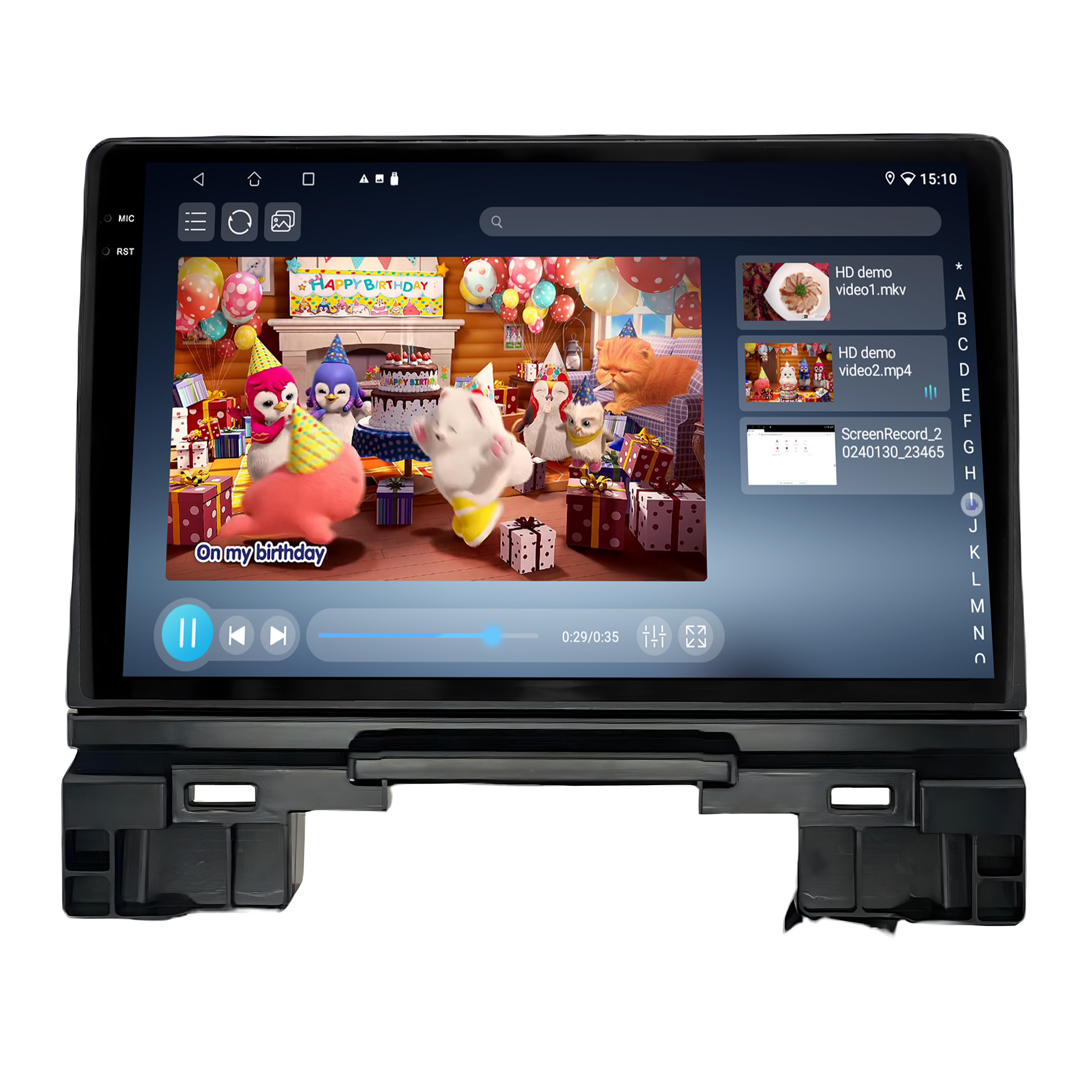 MULTIMÍDIA <BR> SOAUDIO S LINE <BR> 2RAM 64GB QLED 10'' <BR> HRV 2022 ACIMA - Imagem 11