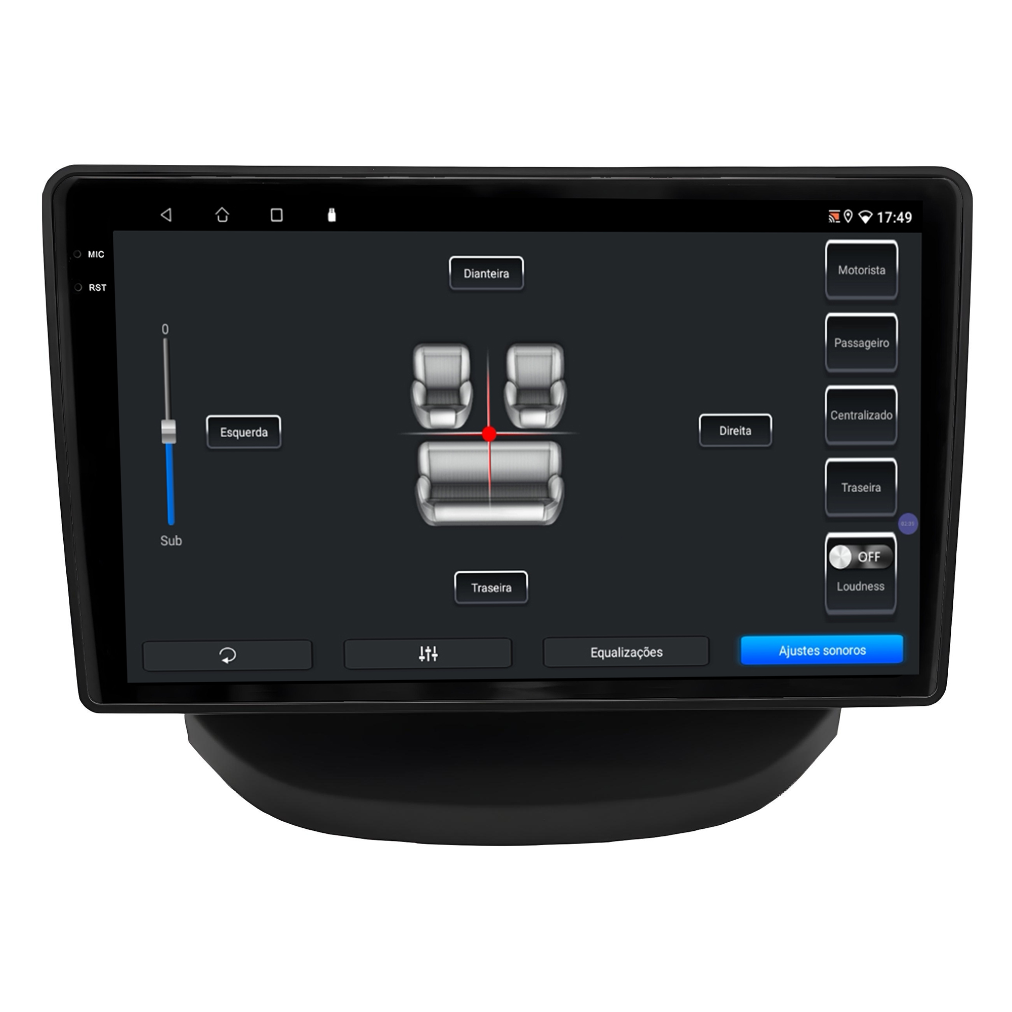 MULTIMÍDIA ADAK <BR> 2RAM 64GB QLED 9'' <BR> HB20 2012 A 2019 - Imagem 10