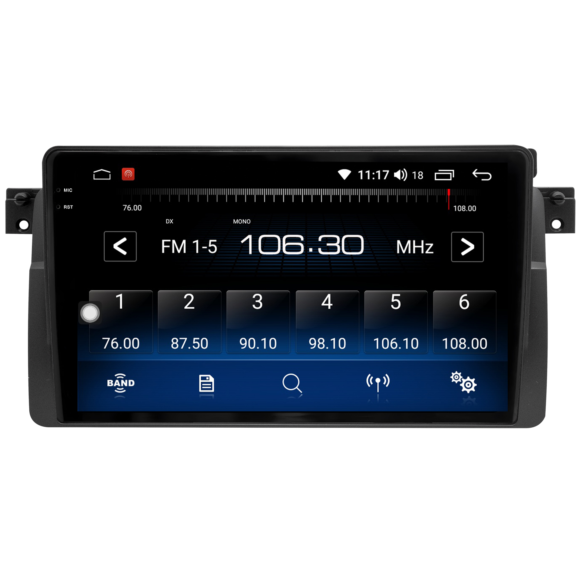 MULTIMÍDIA <BR> AIKON CORE RED <BR> 2RAM 64GB QLED 9'' <BR> SÉRIE 3 E46 320i <BR> 323ci 325i 328i 330i <BR> 1999 A 2004 - Imagem 6