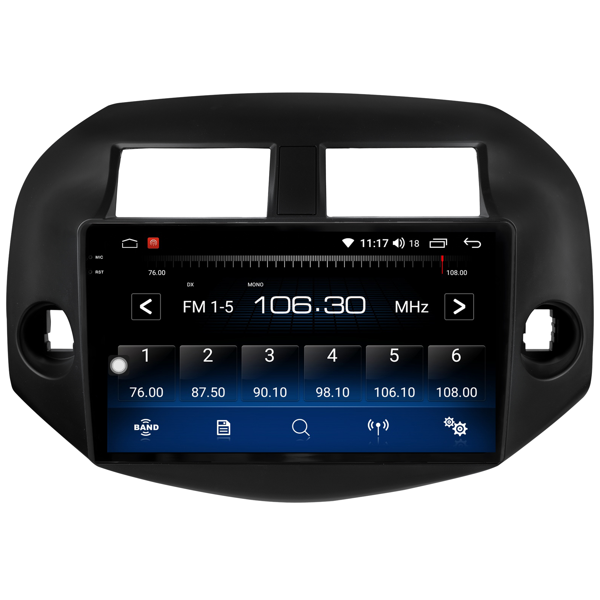 MULTIMÍDIA <BR> AIKON CORE RED <BR> 2RAM 64GB QLED 10" <BR> RAV4 2006 A 2012 - Imagem 6